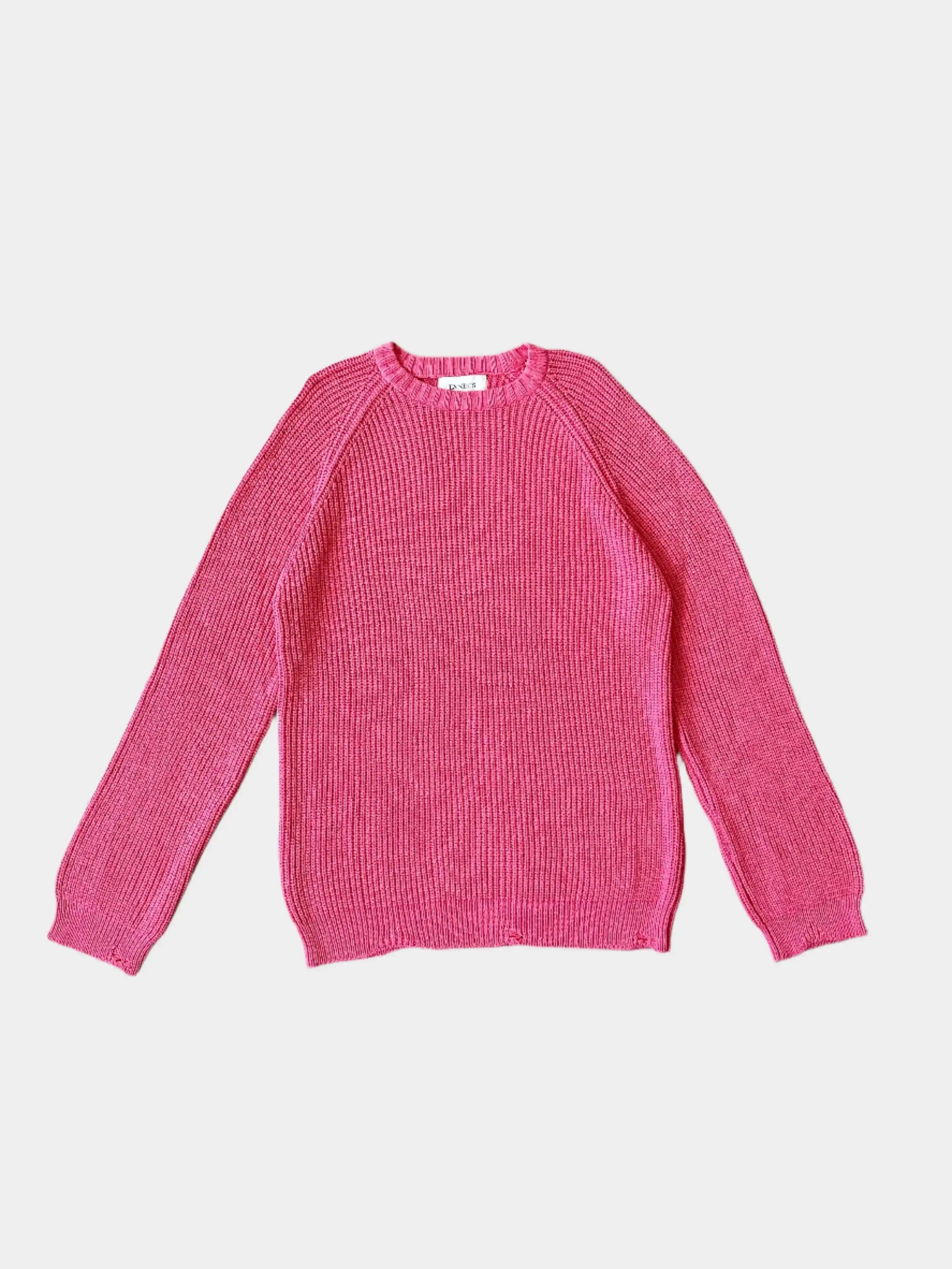 Maglione Girocollo Con Rotture