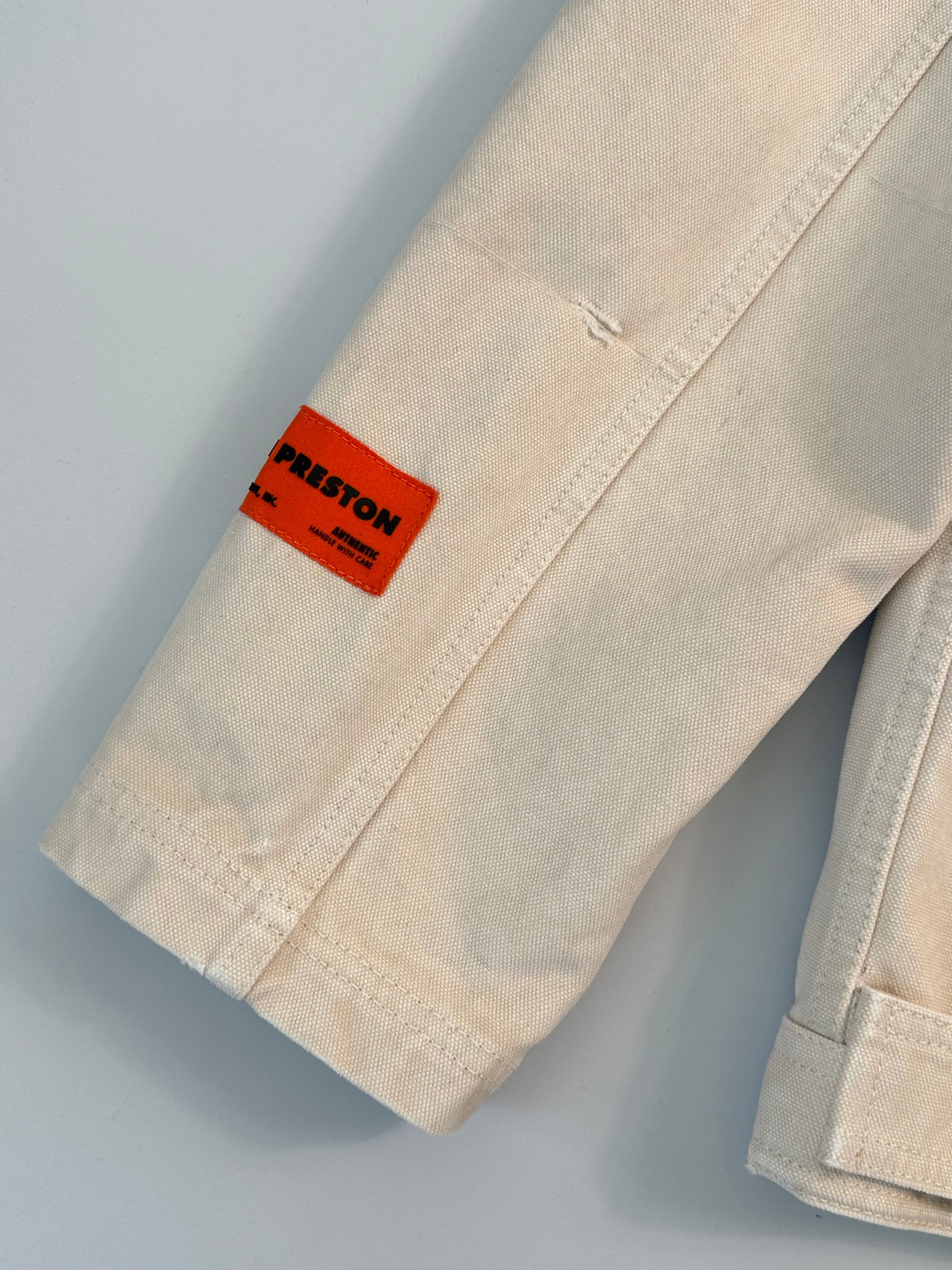 Giacca Canvas Con Tasche
