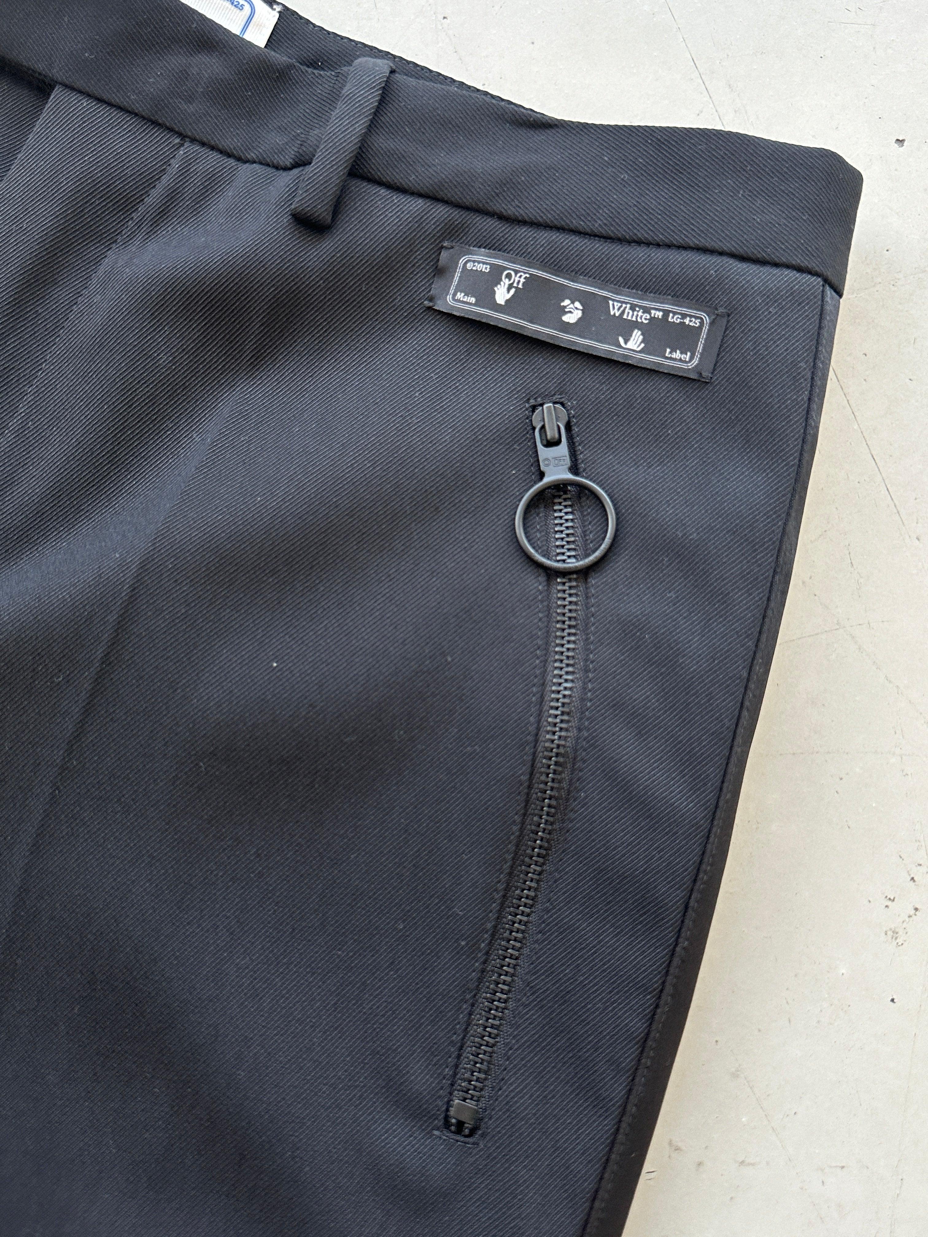 Zipped Clean Pants