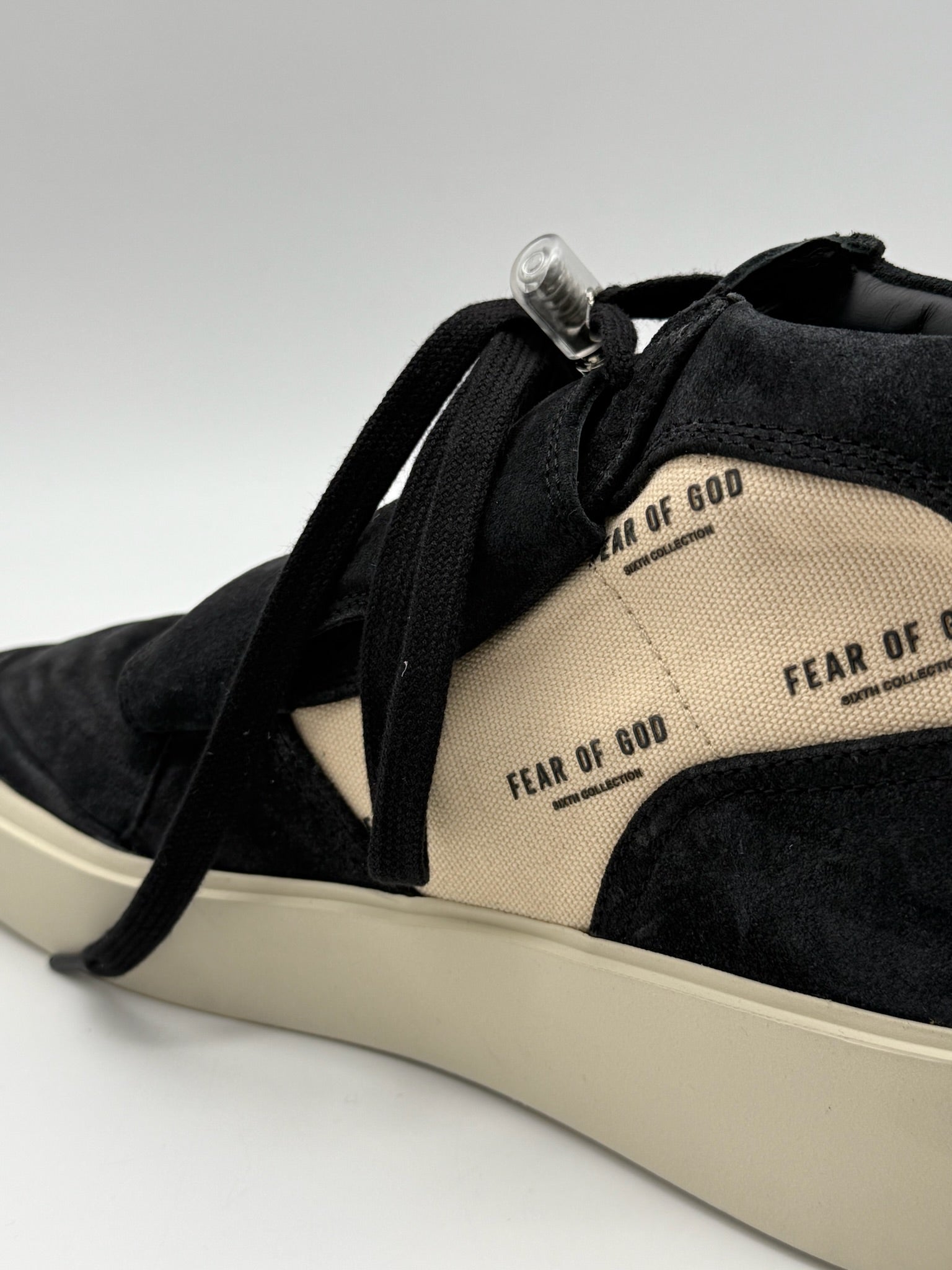 Sneakers In Suede E Canvas
