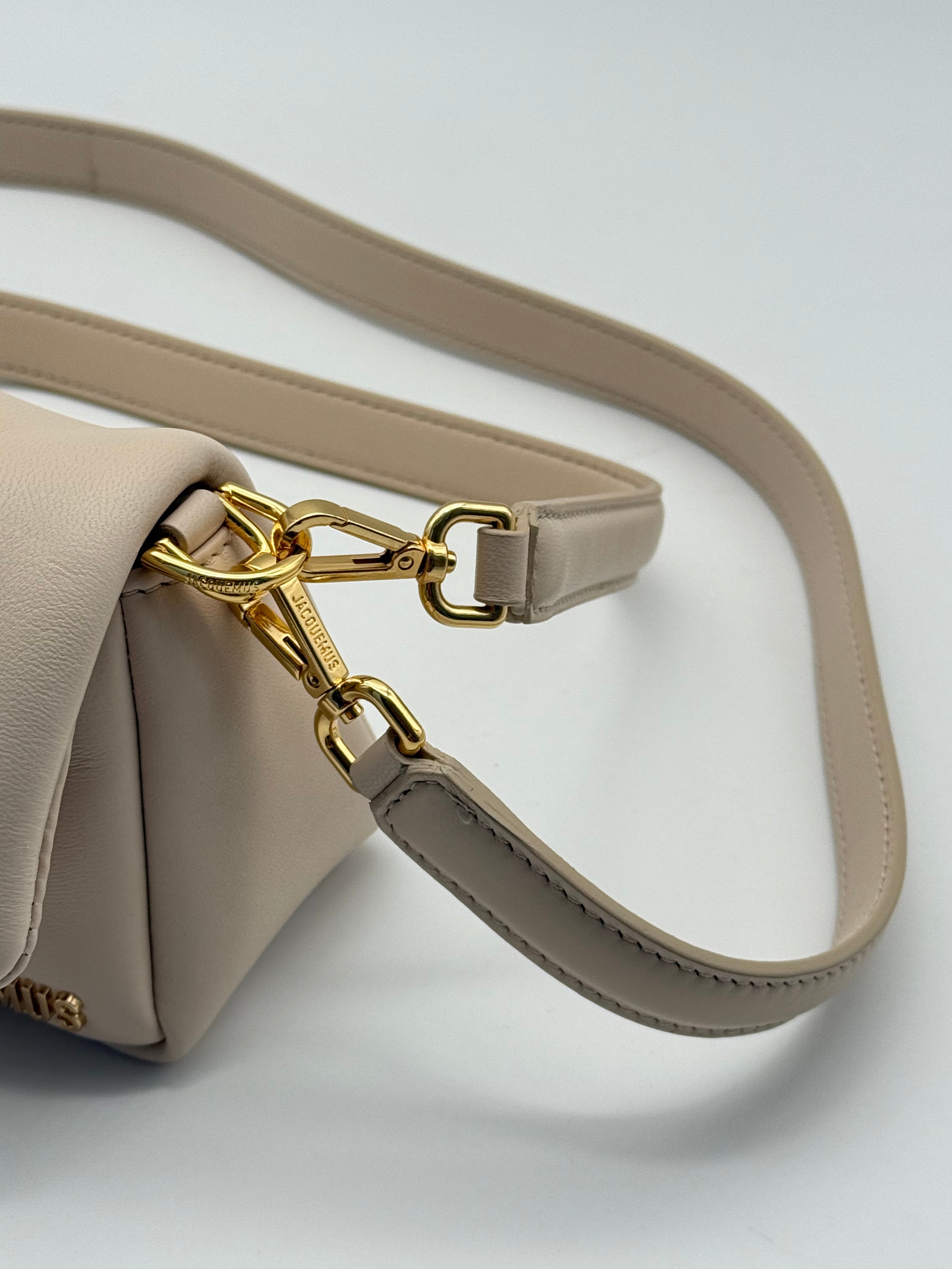 Borsa Le Petit Bambimou In Pelle Panna