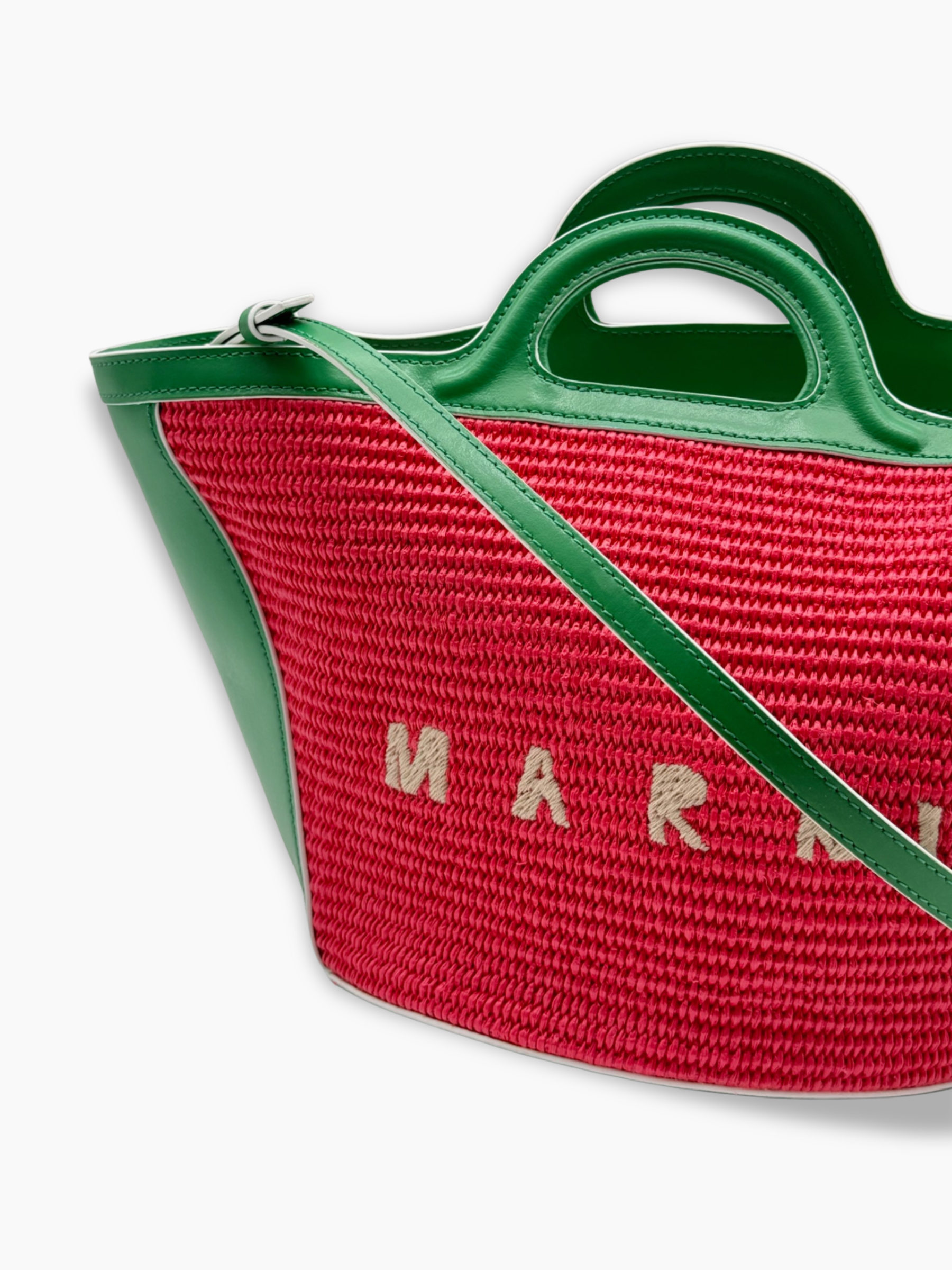 Tropicalia Bag Piccola Verde E Fucsia