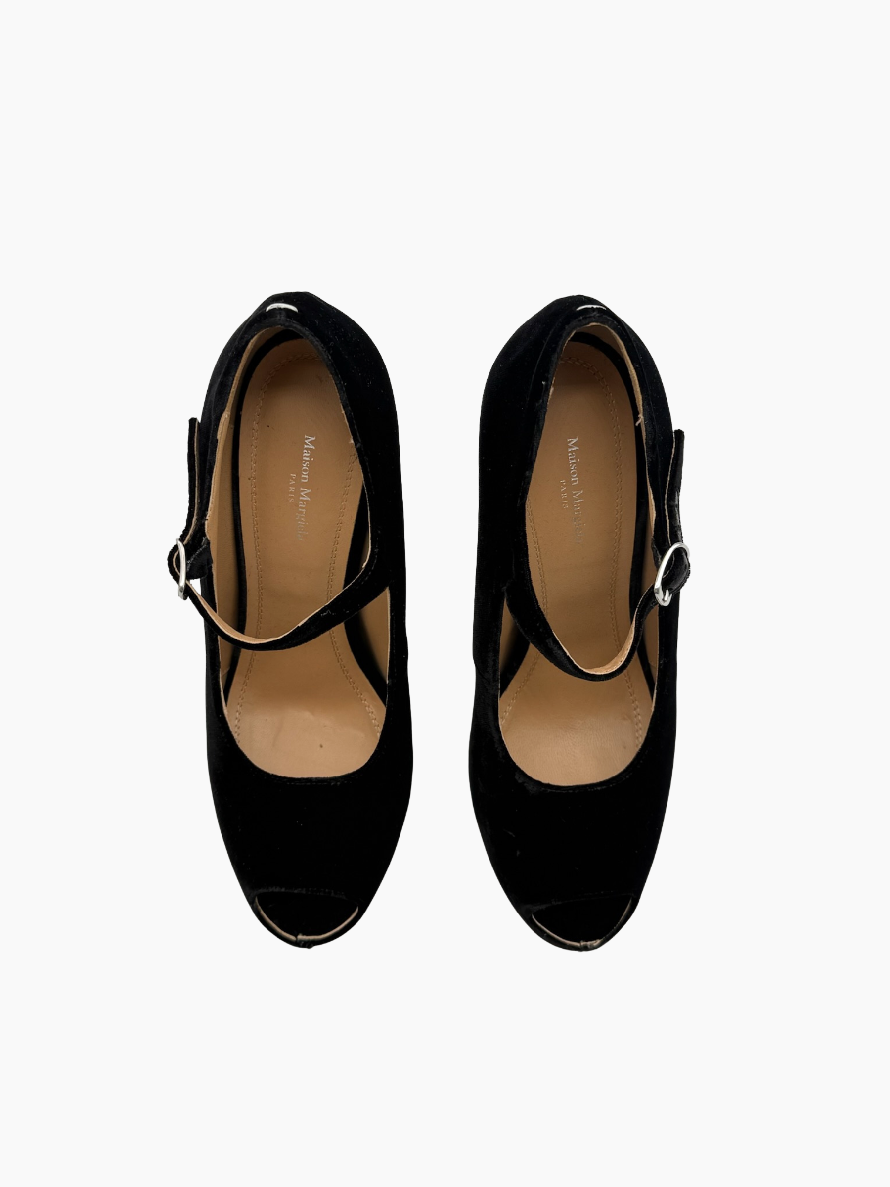Décolleté Nere Open Toe