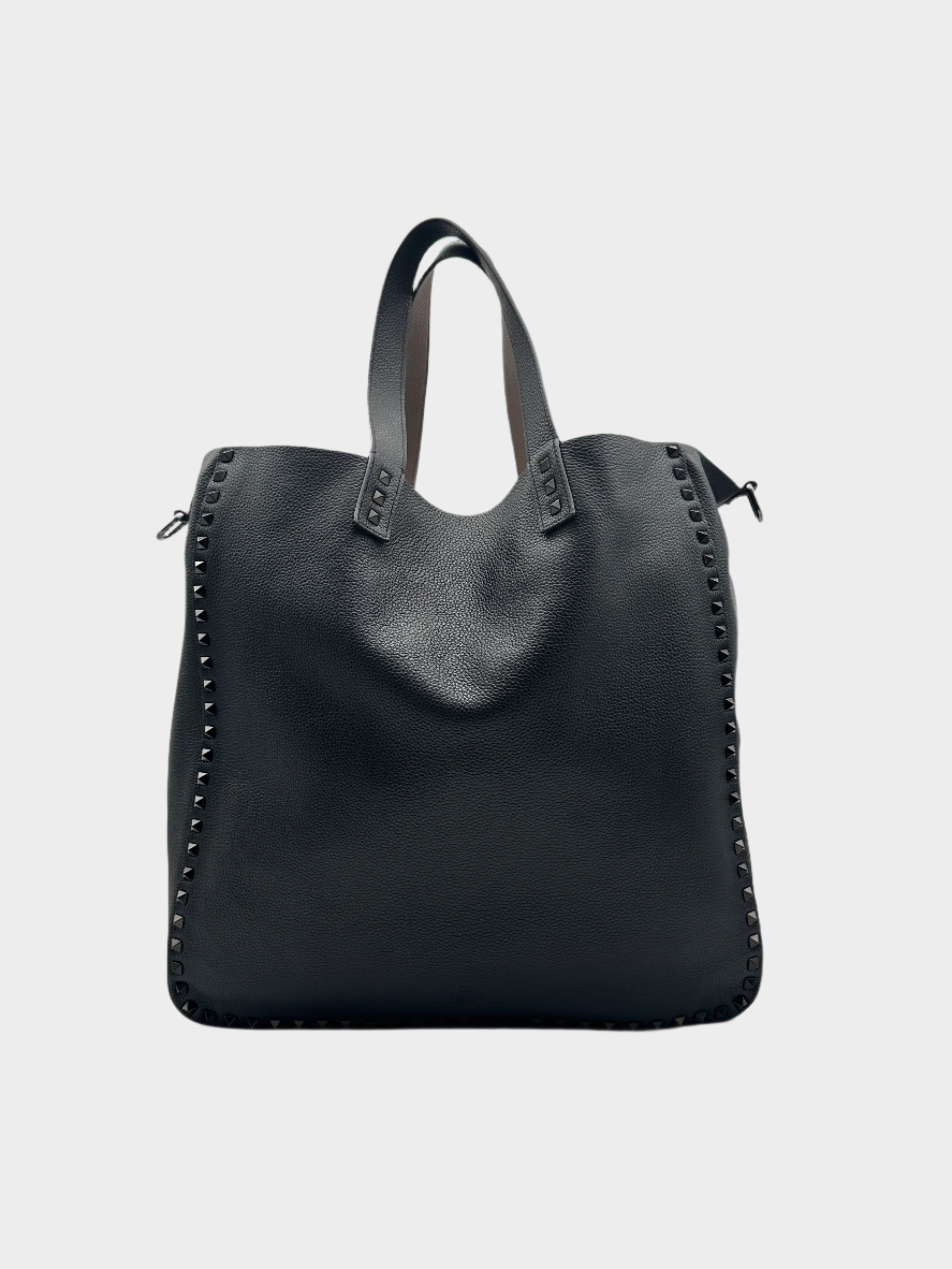 Leather Double Tote Bag