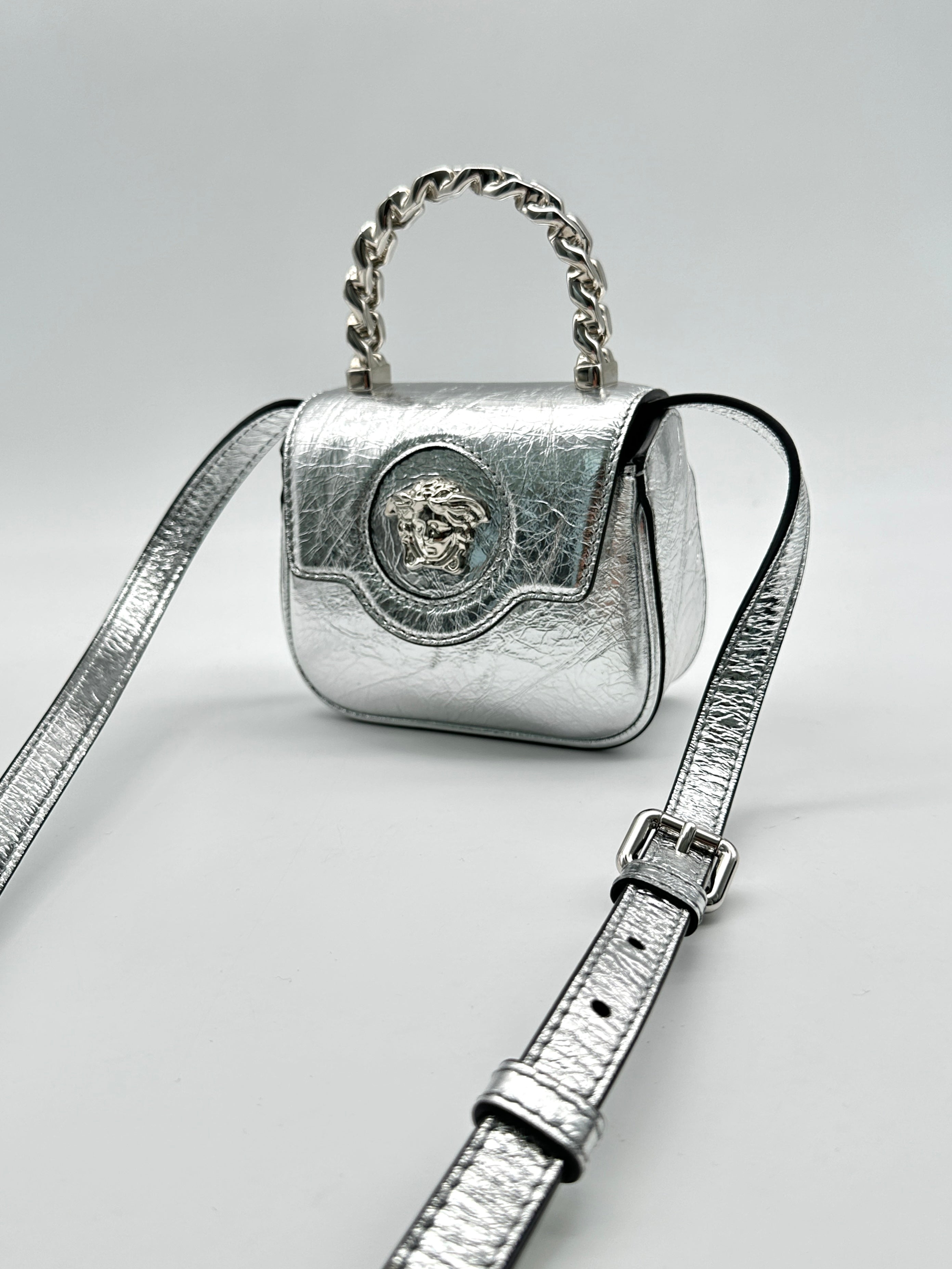 Mini Metallic Medusa Bag