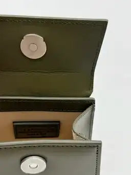 Borsa Le Chiquito Homme Verde Kaki In Pelle