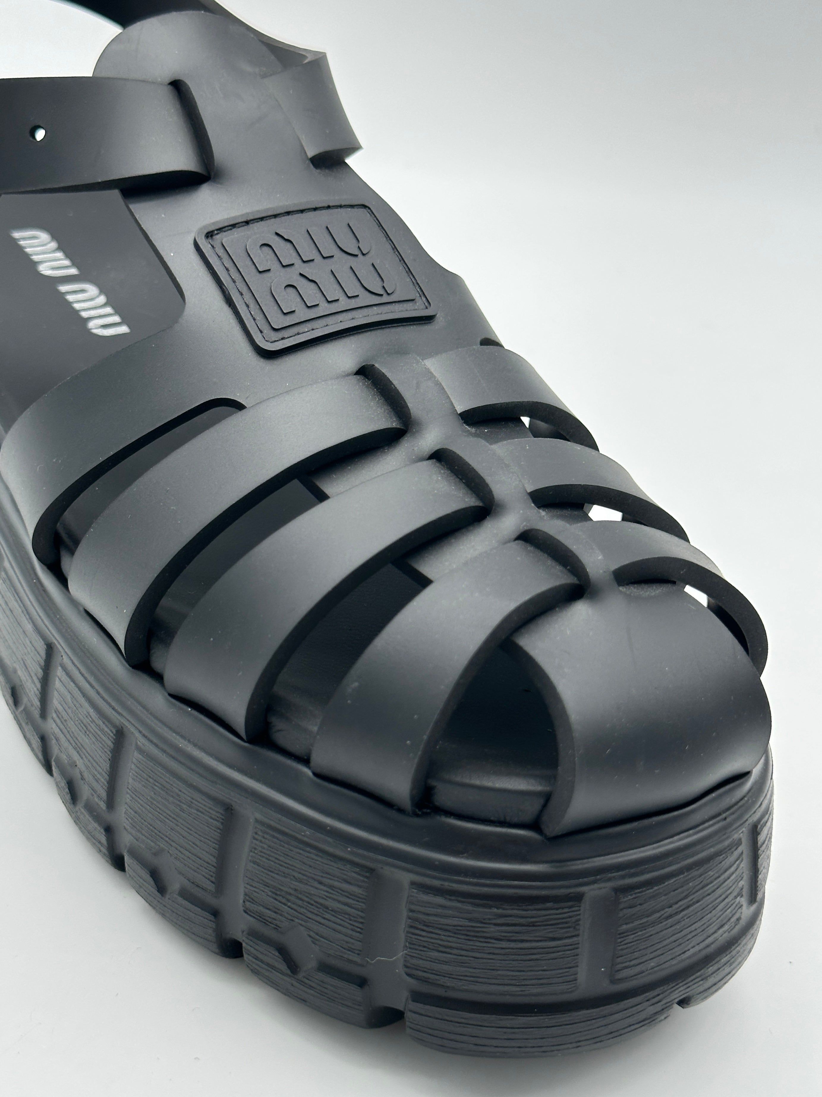 Platform Sandals With Logo