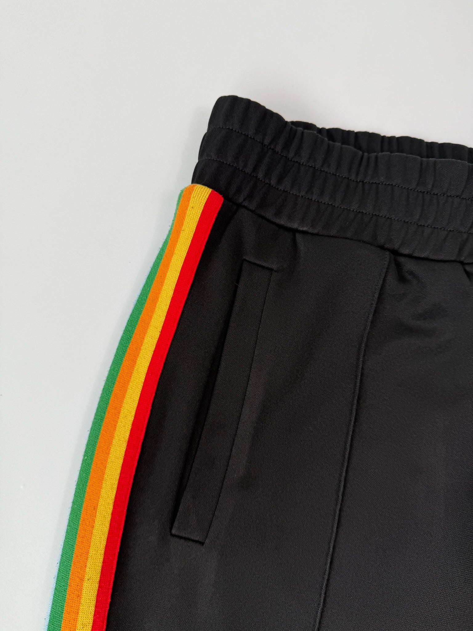 Pantaloni Tuta Con Banda Arcobaleno