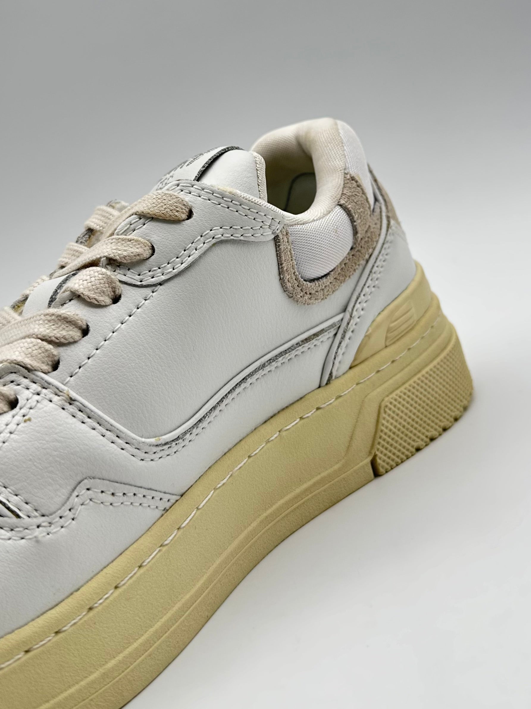 CLC White Low Sneakers