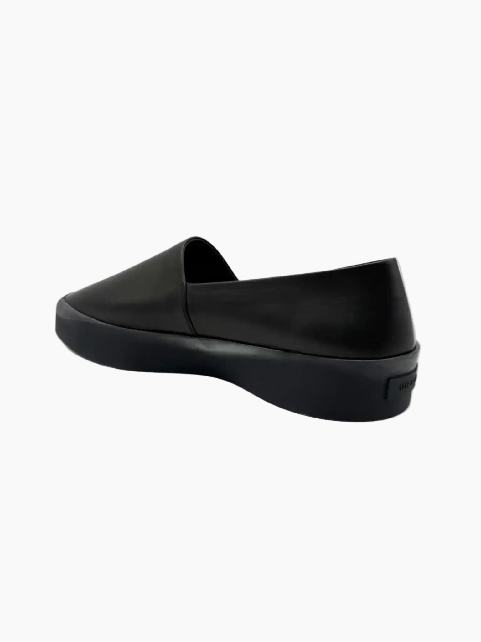 Black Leather Loafers