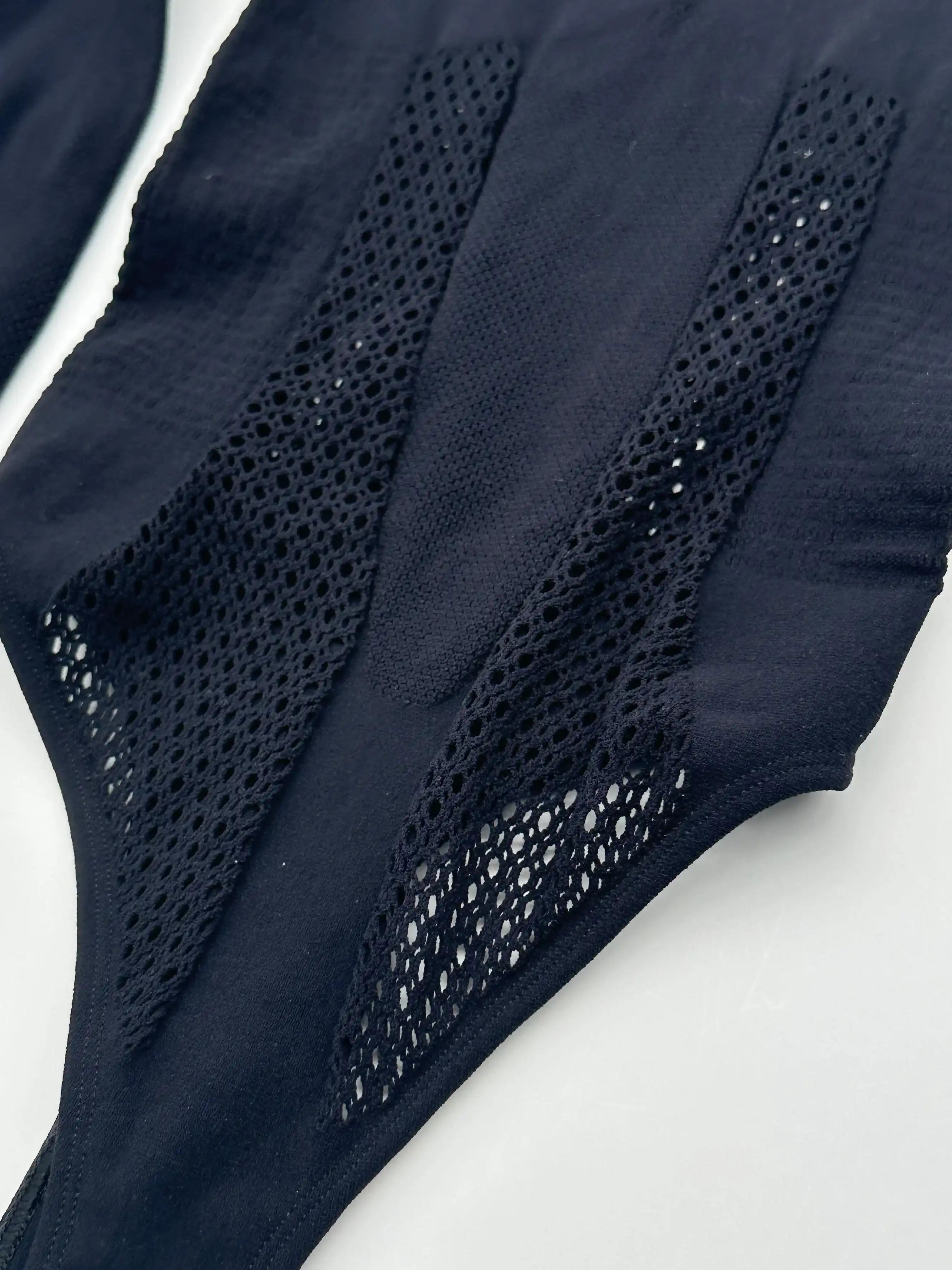 Black Mesh Bodysuit