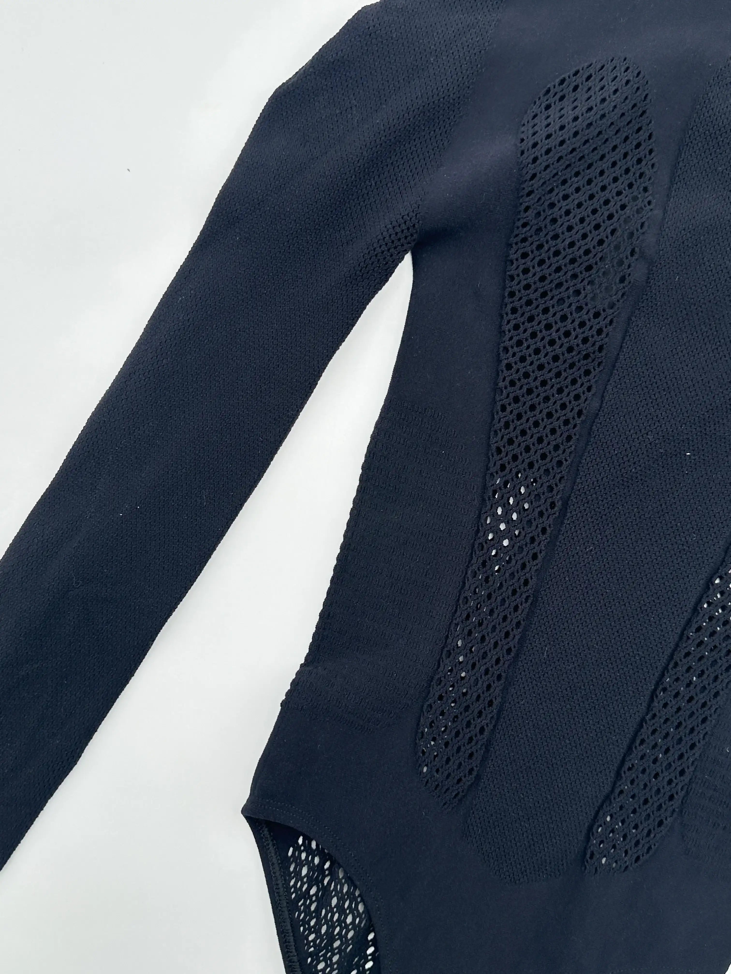 Black Mesh Bodysuit