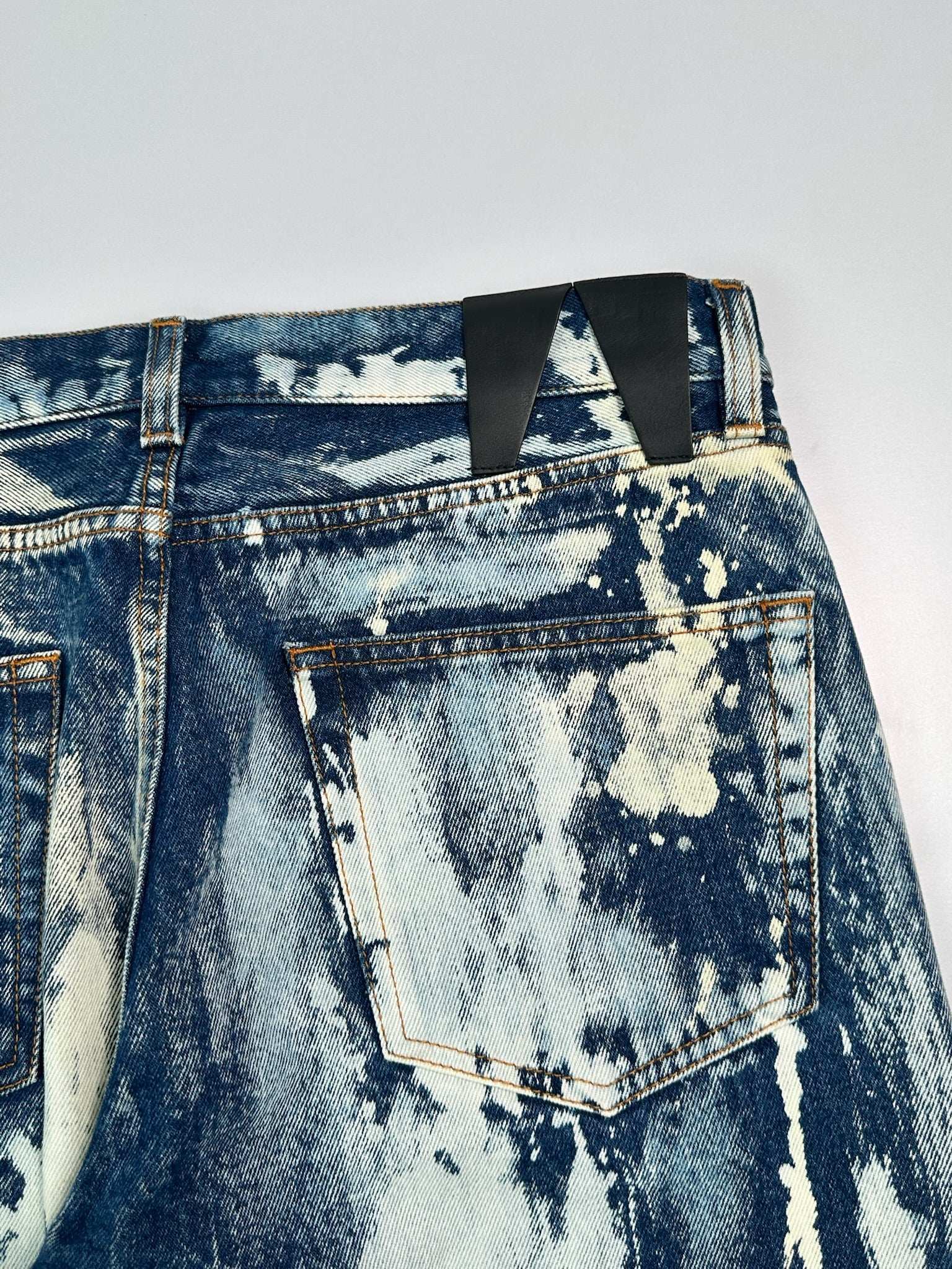 Tie Dye Effect Jeans