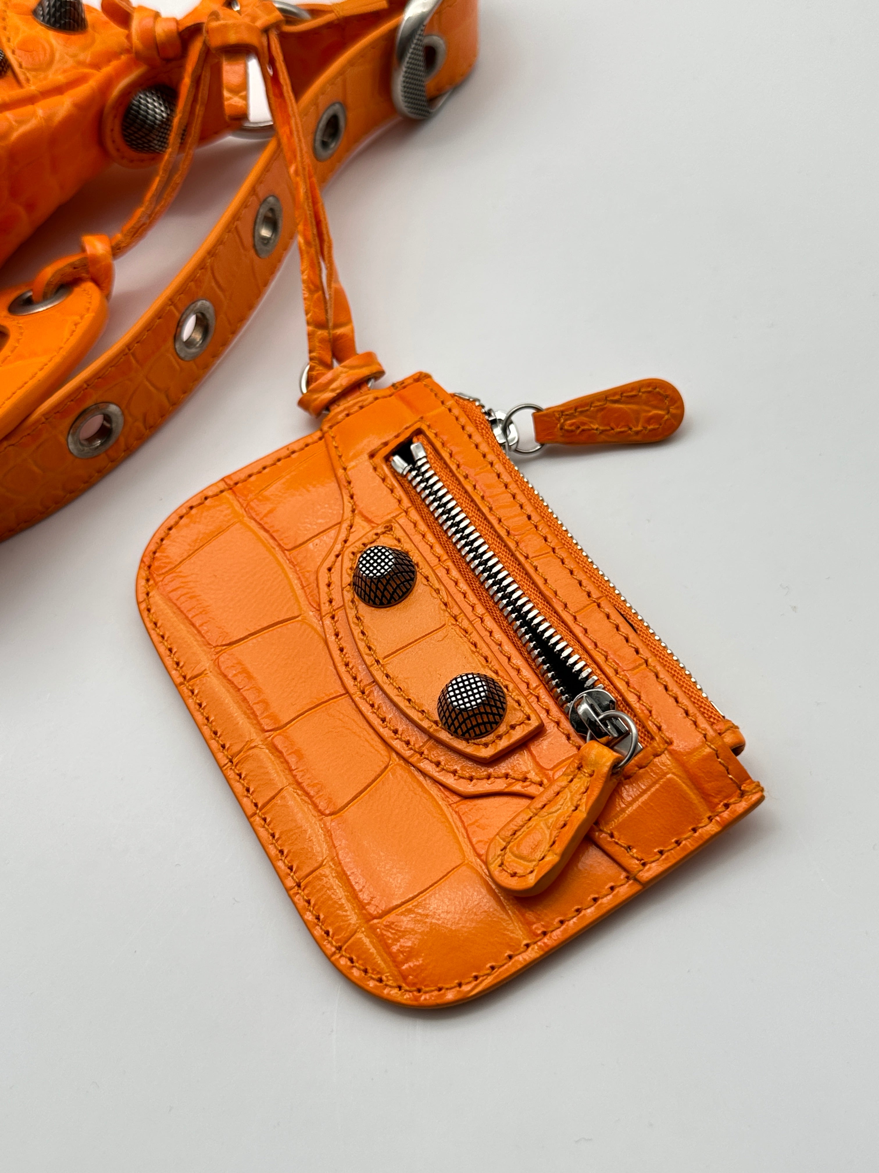 The Cagole Croco Bag XS