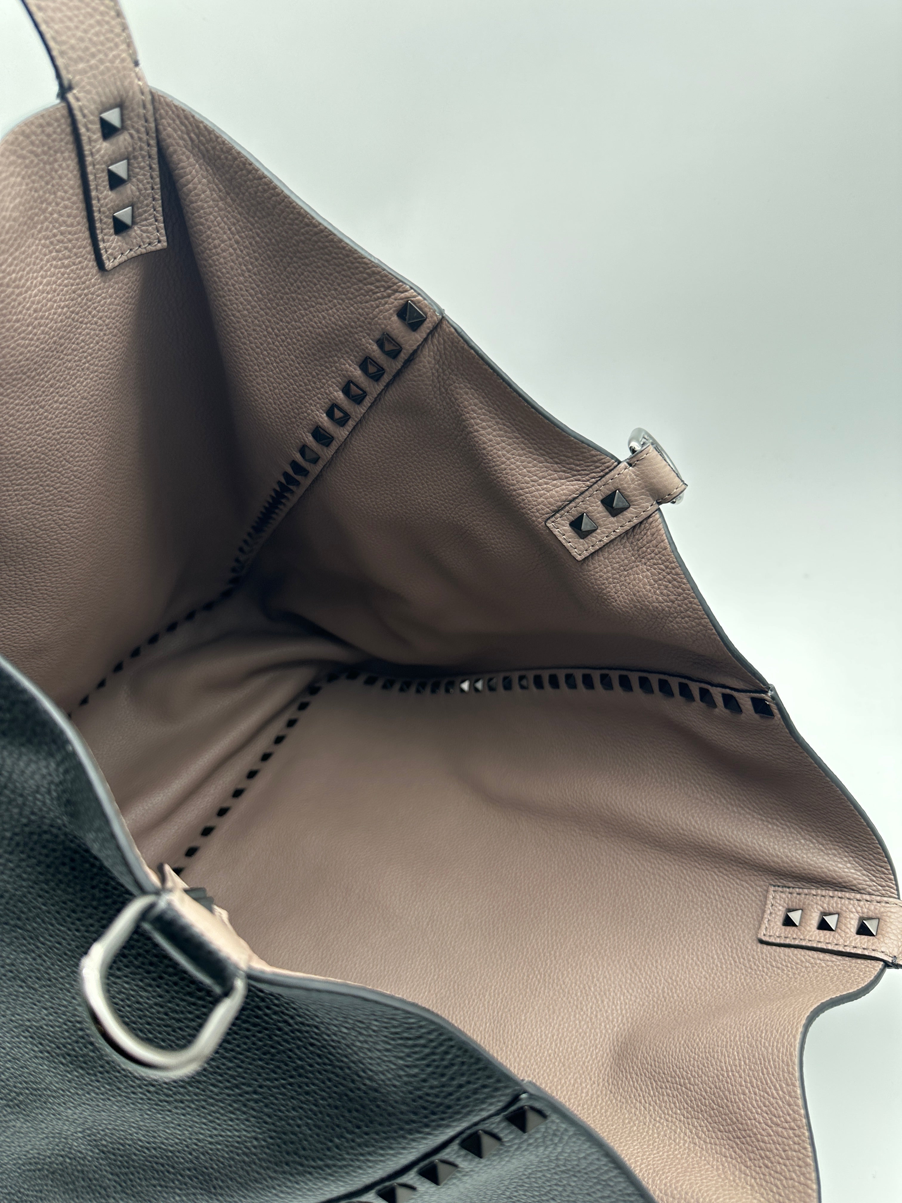 Leather Double Tote Bag