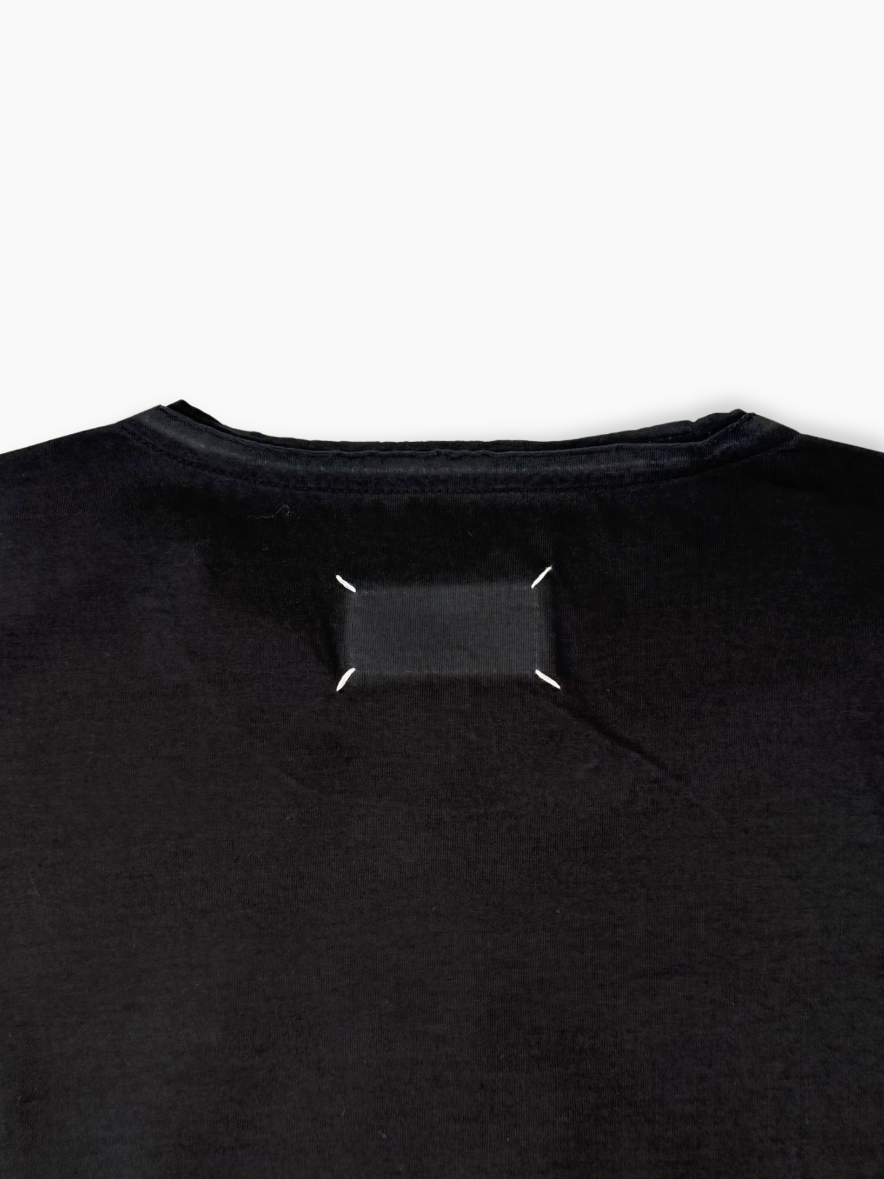 Black T-shirt with logo