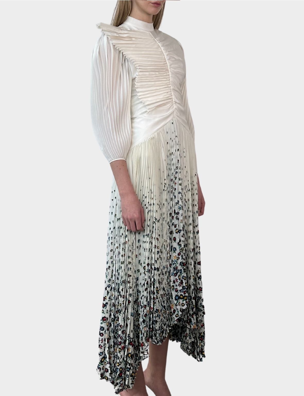 Silk Midi Dress