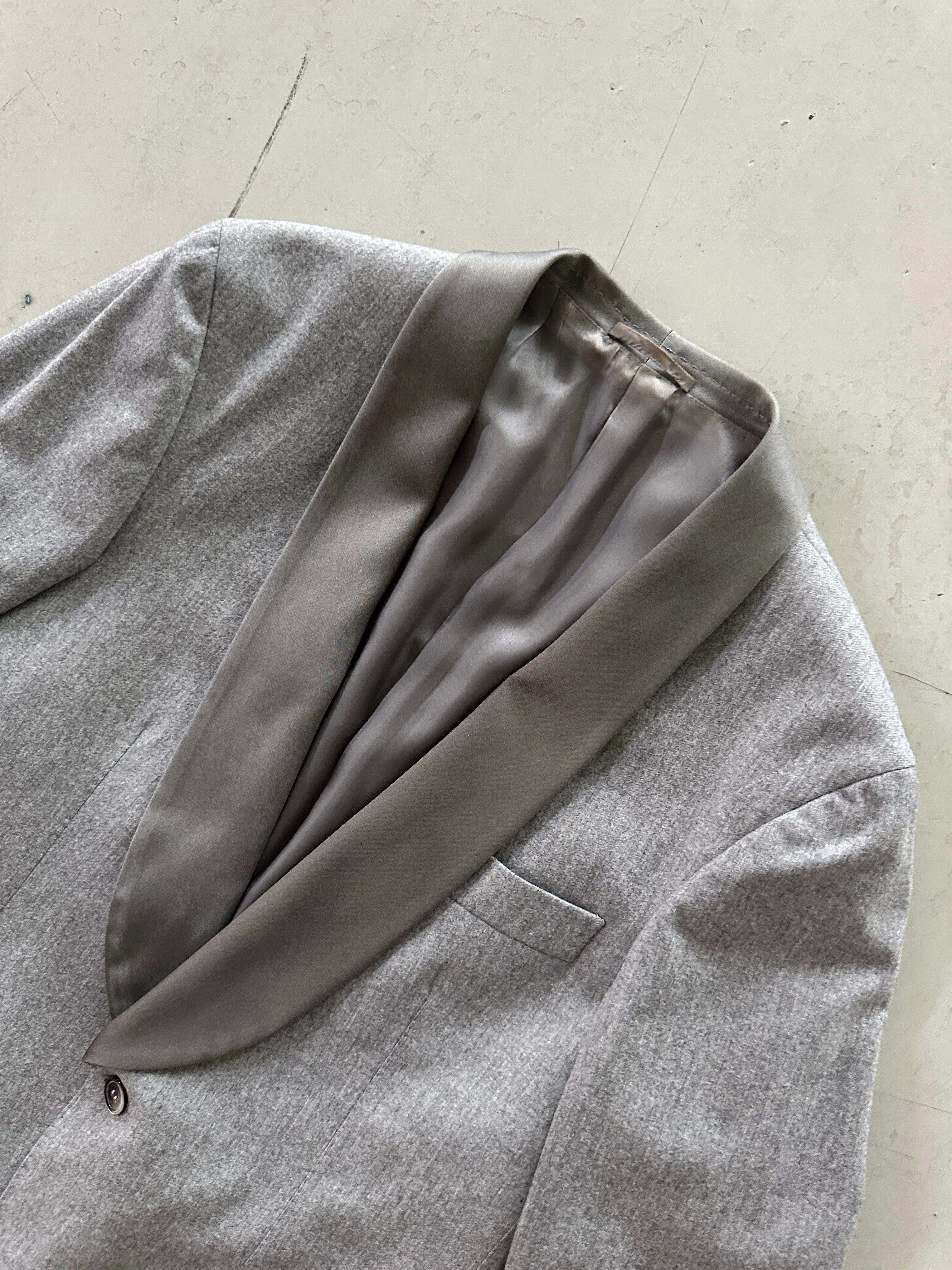 Coordinato Grigio Blazer E Pantaloni