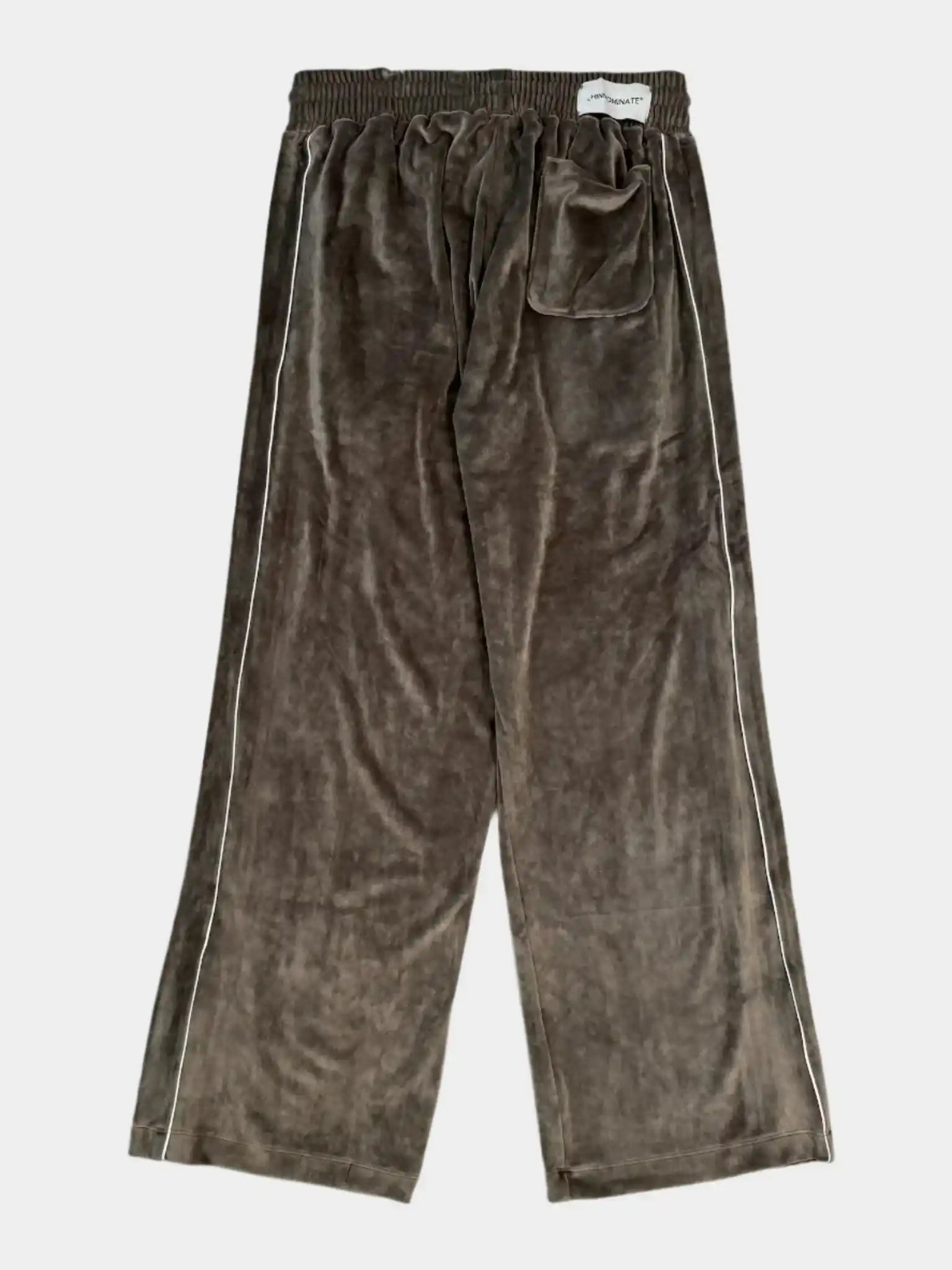 Pantaloni Dritti In Ciniglia