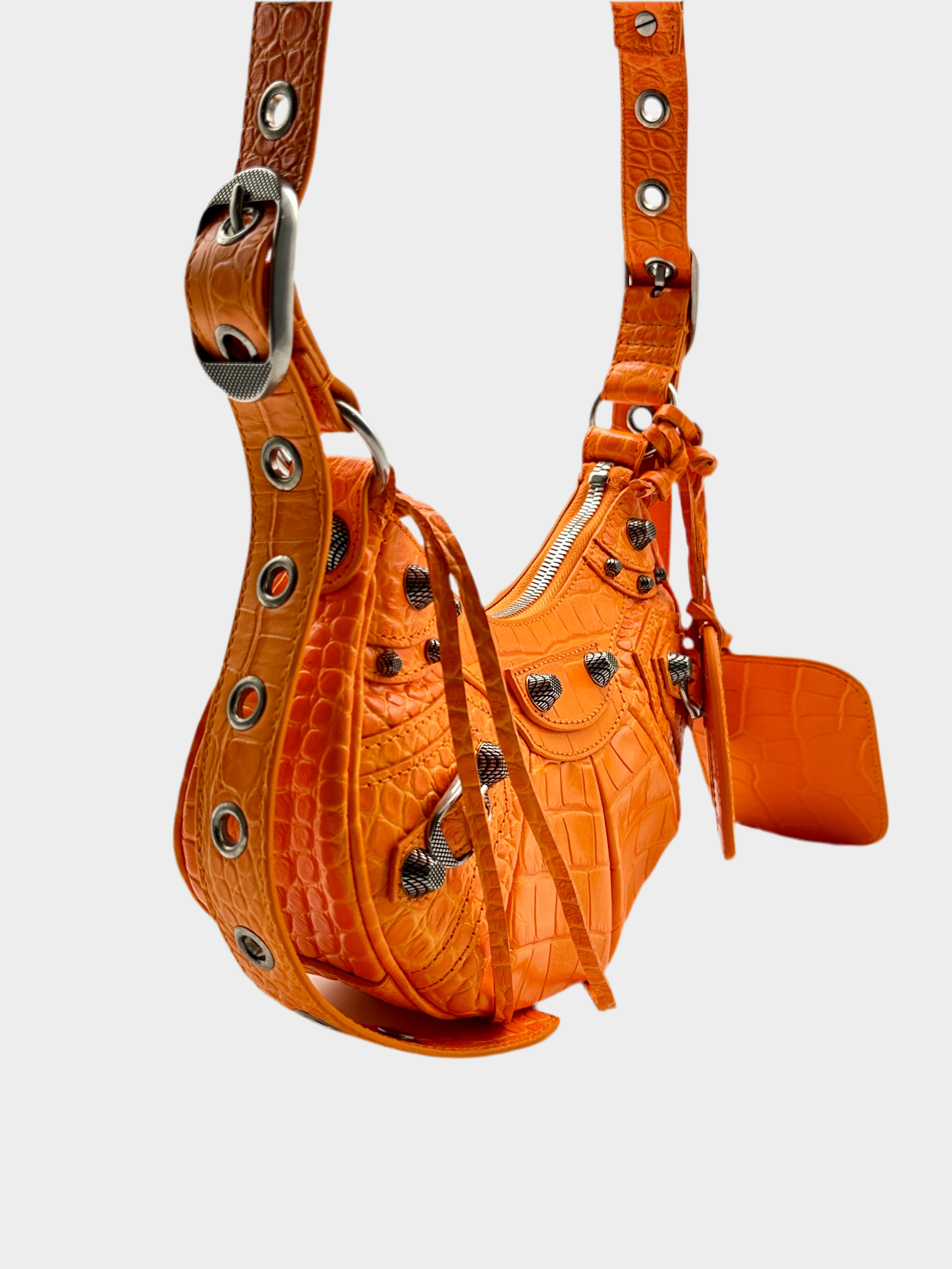 The Cagole Croco Bag XS