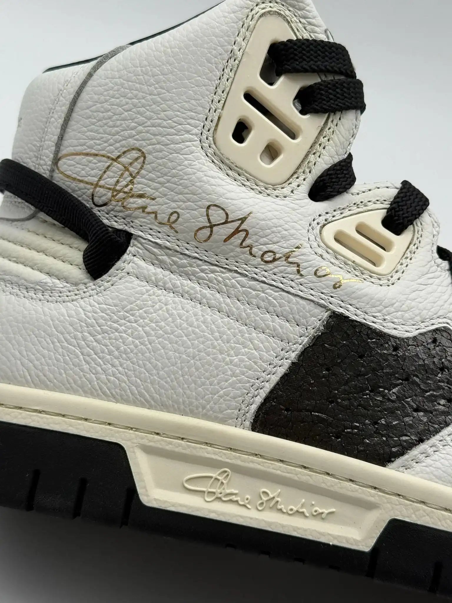 Sneakers High Pop In Pelle
