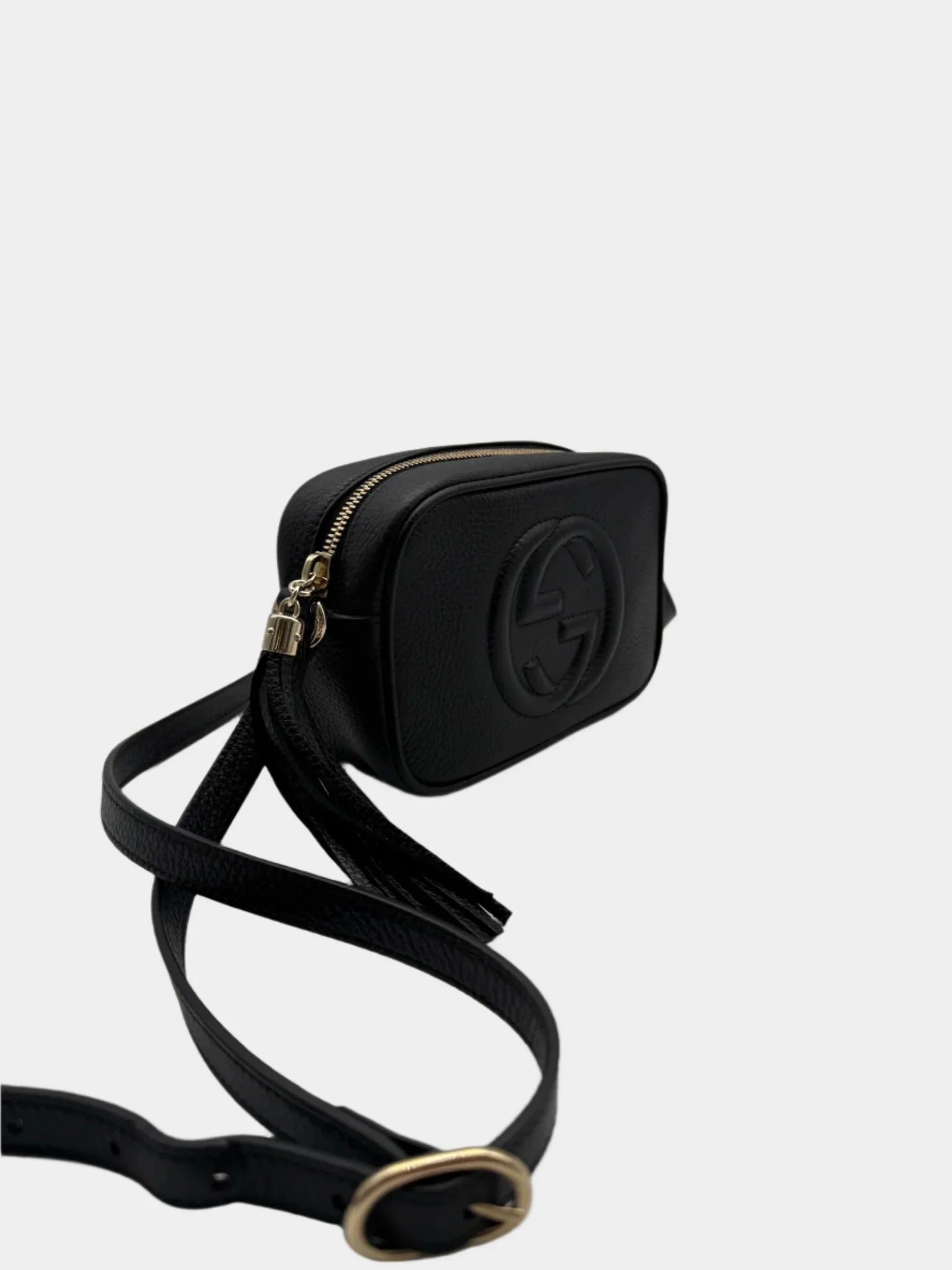 Borsa Soho Disco In Pelle Nera