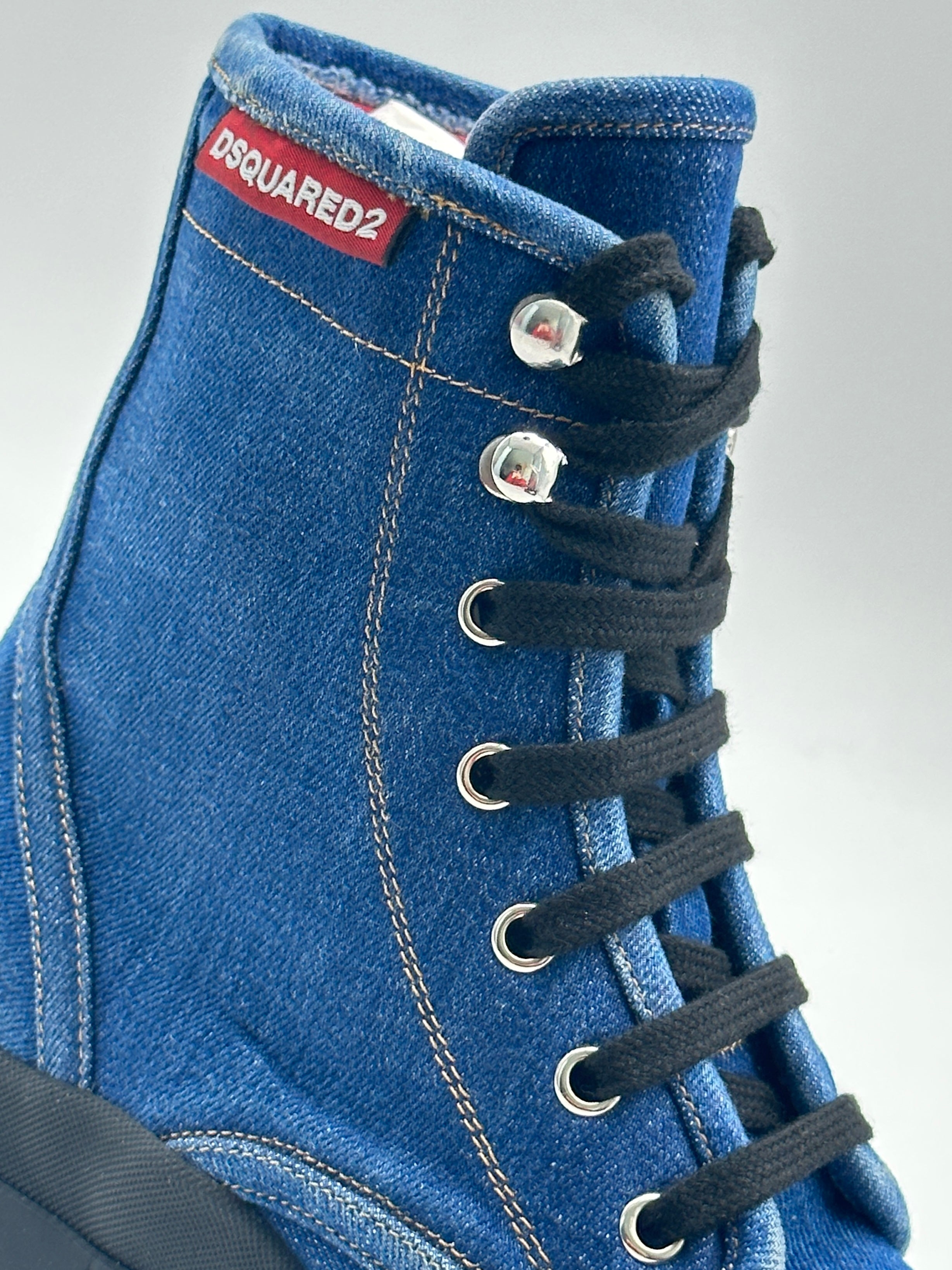 Denim Ankle Boots