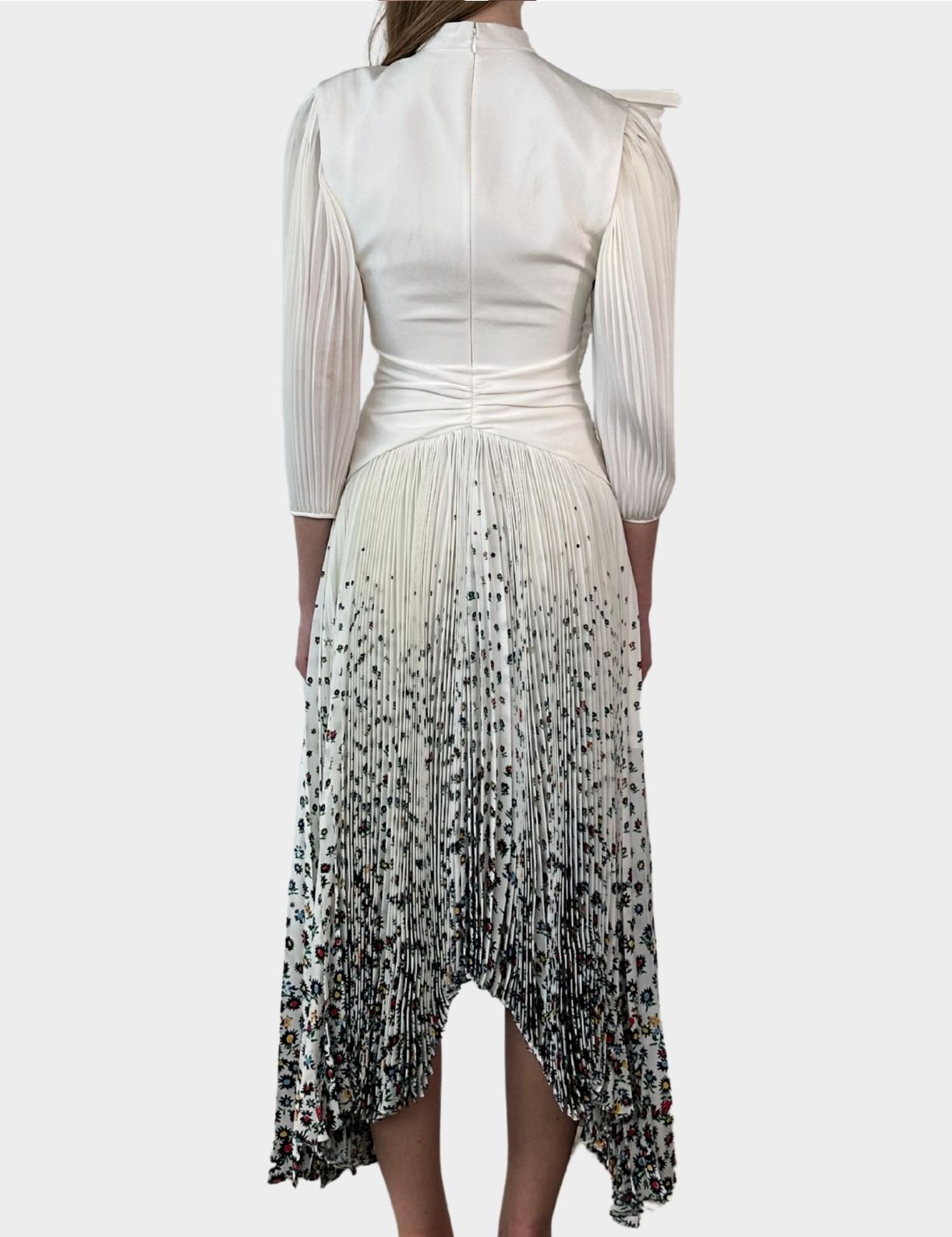 Silk Midi Dress