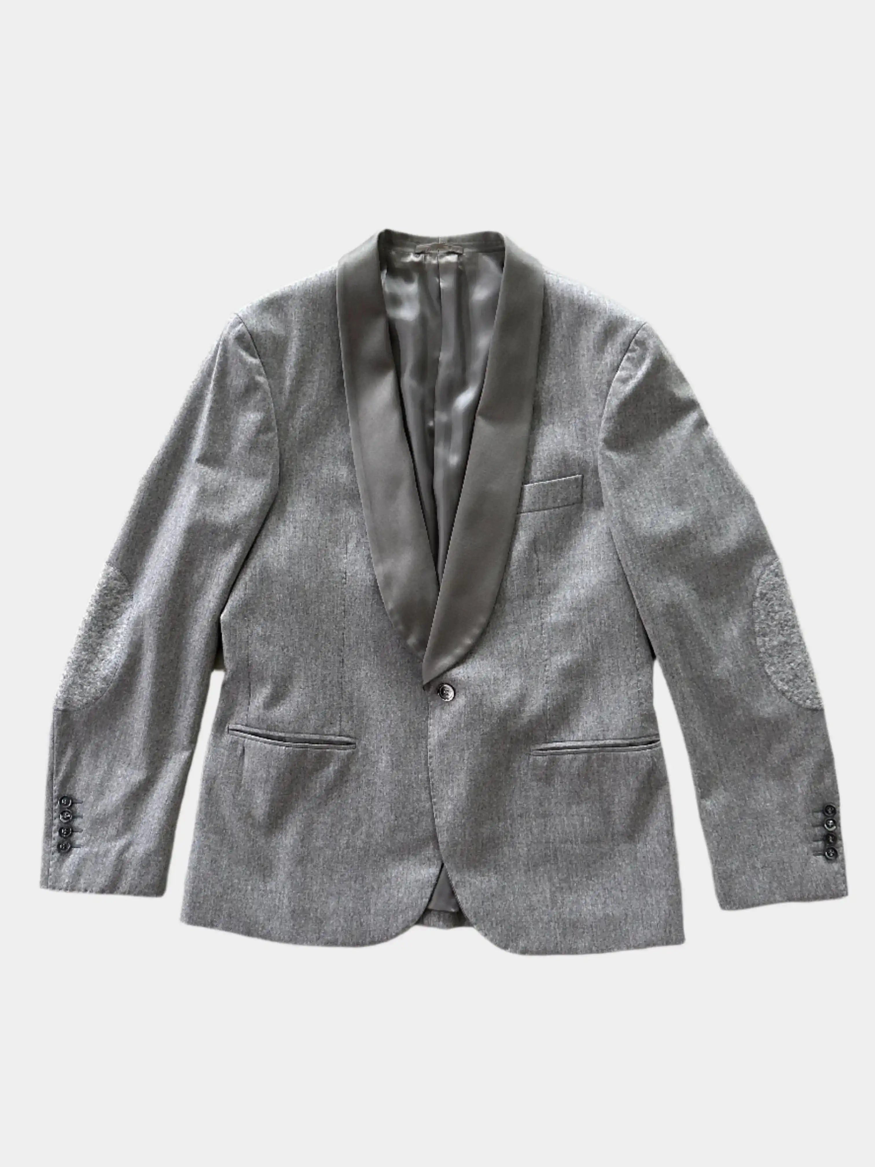 Coordinato Grigio Blazer E Pantaloni