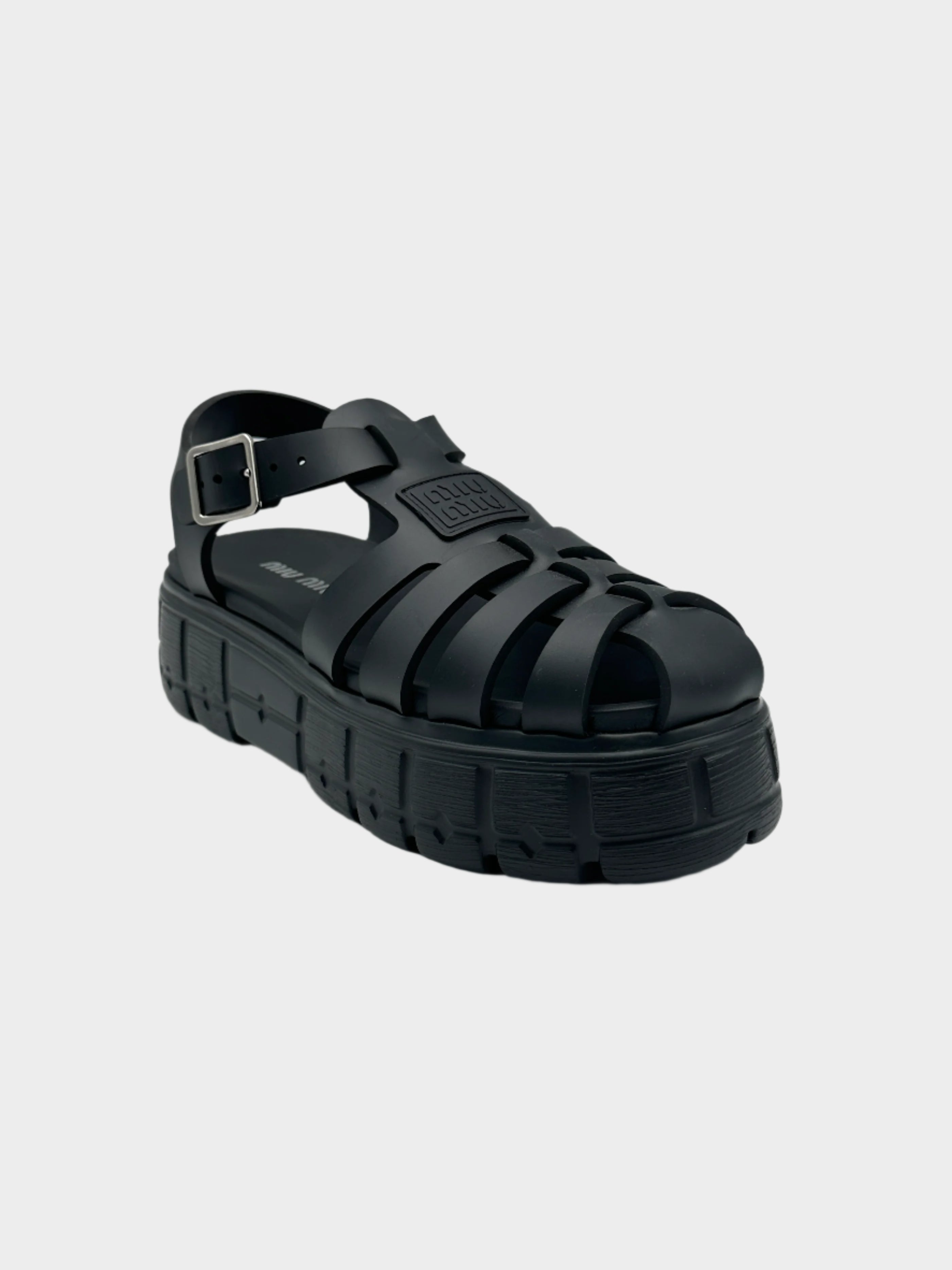 Platform Sandals With Logo