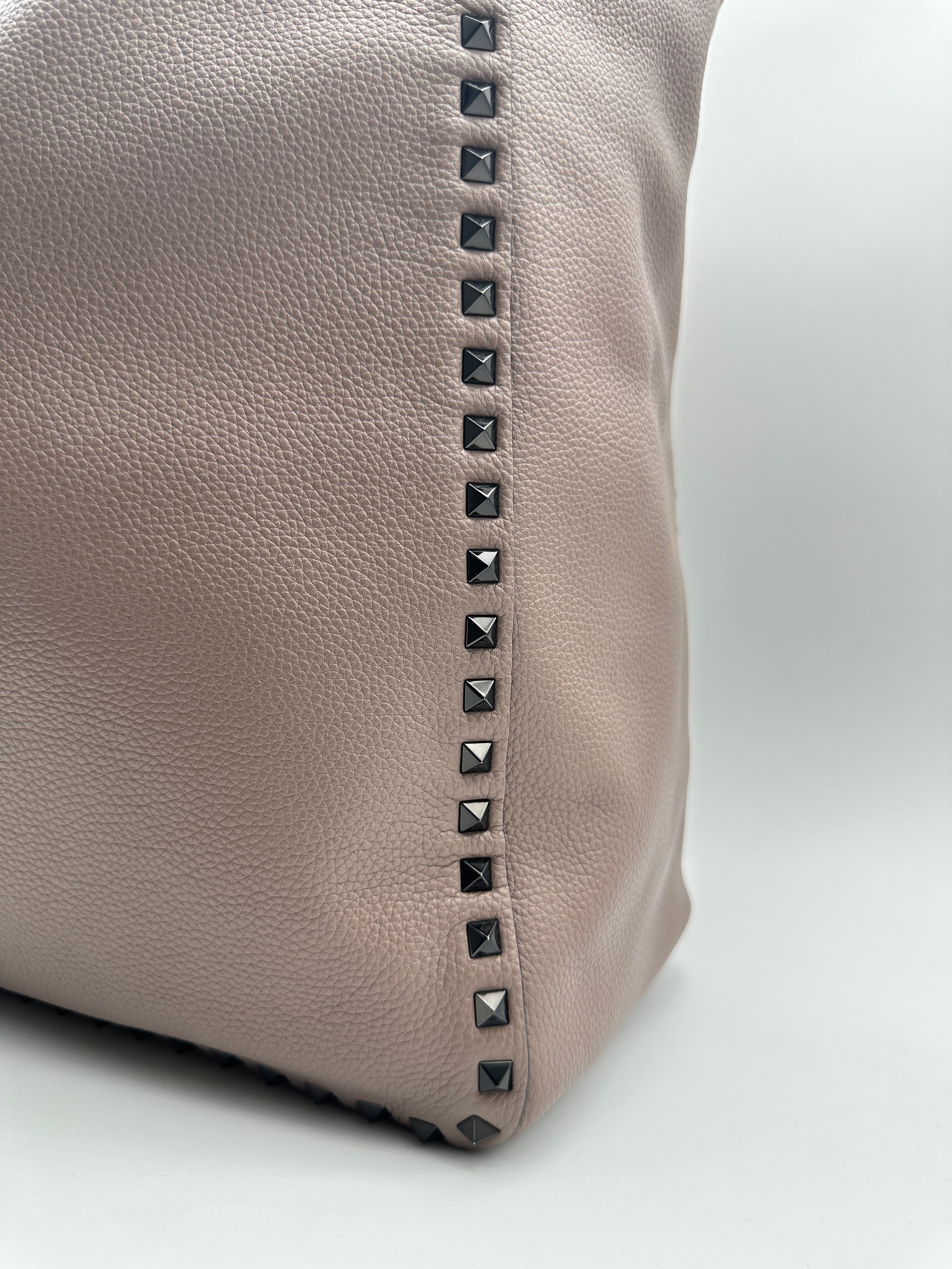 Leather Double Tote Bag