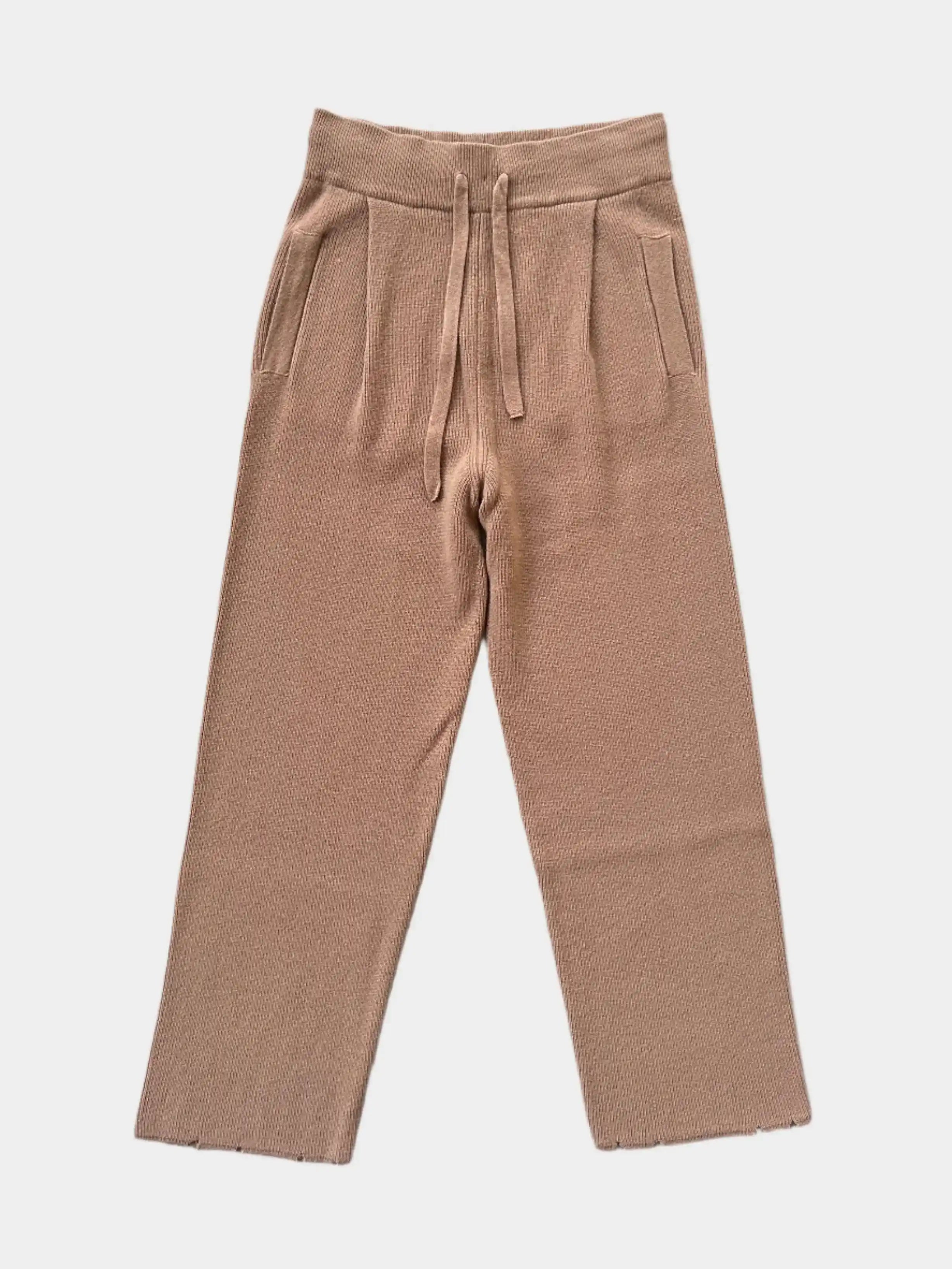 Pantaloni Tuta Con Fascia Elastica In Vita