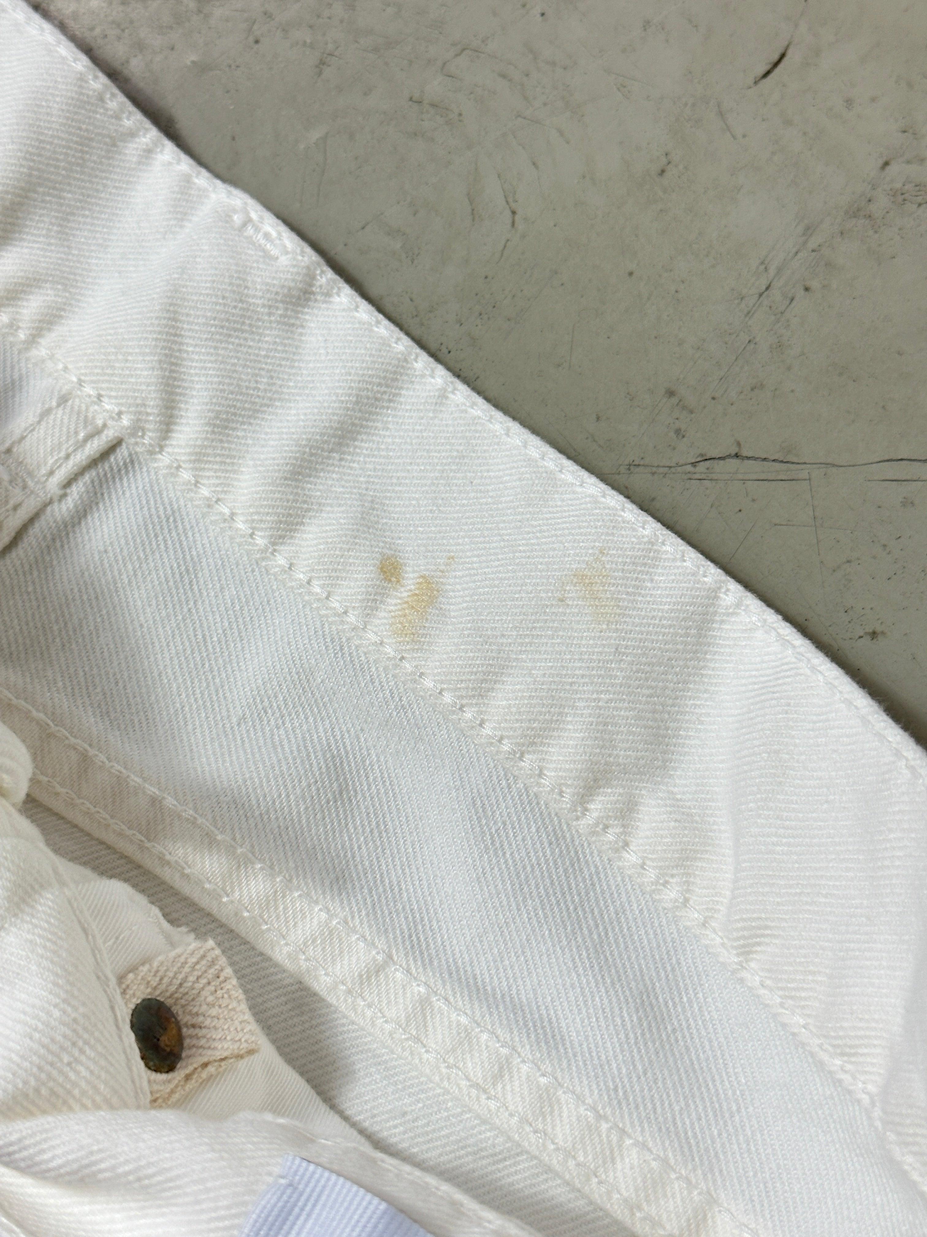 Zipper Detail Jeans