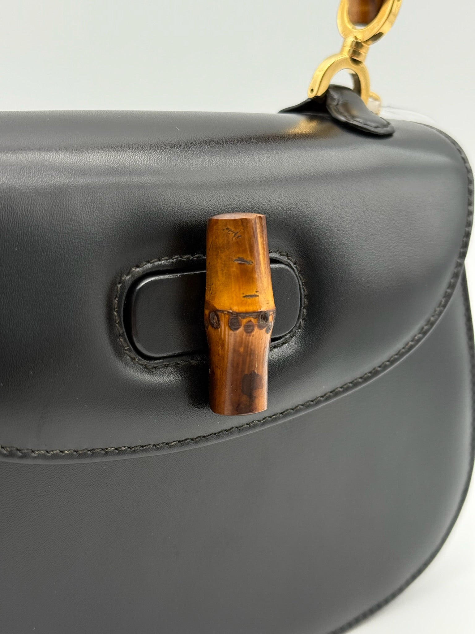 Borsa A Mano Bamboo Handle