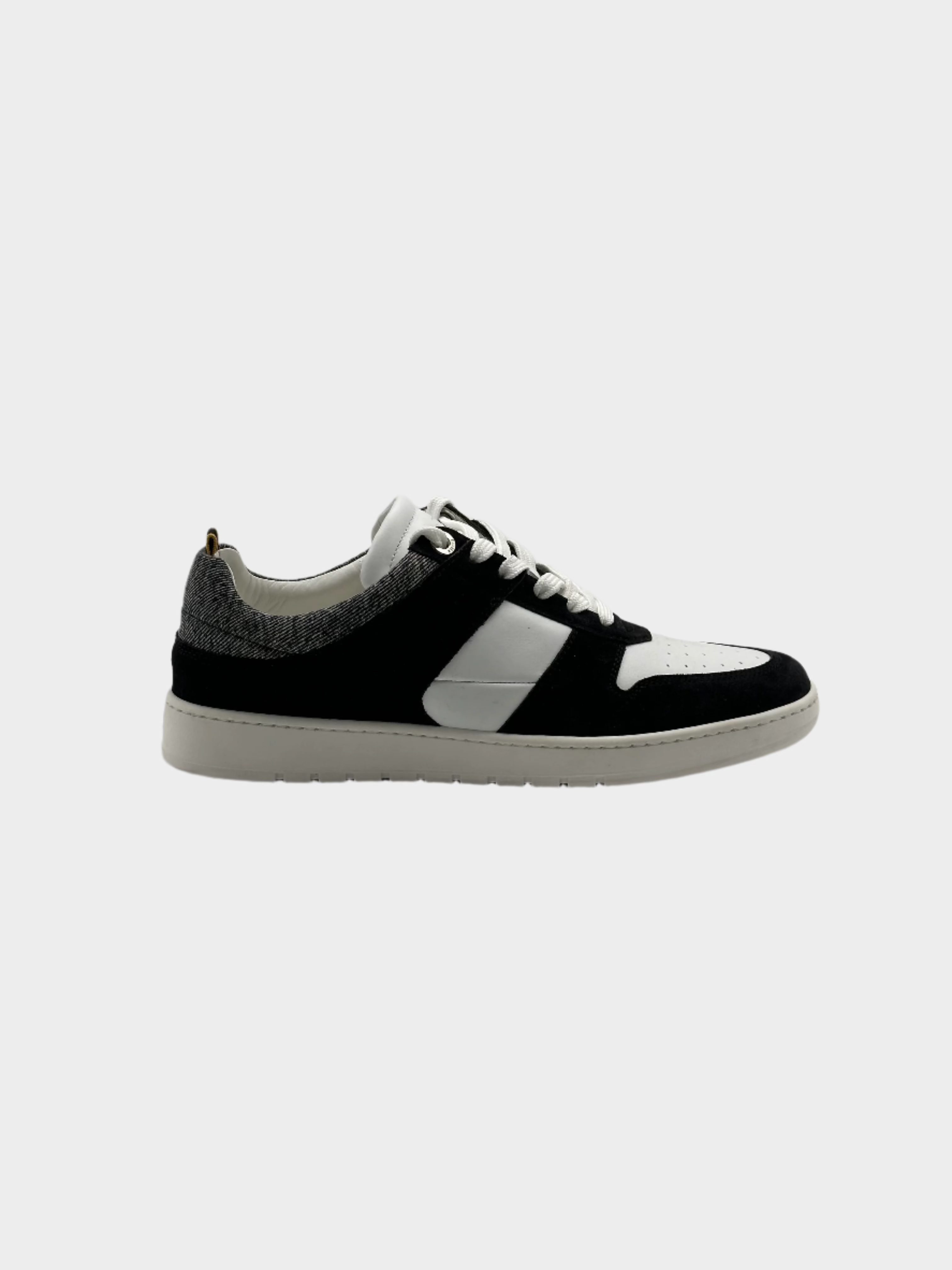 Sneakers Bicolore Nero e Bianco