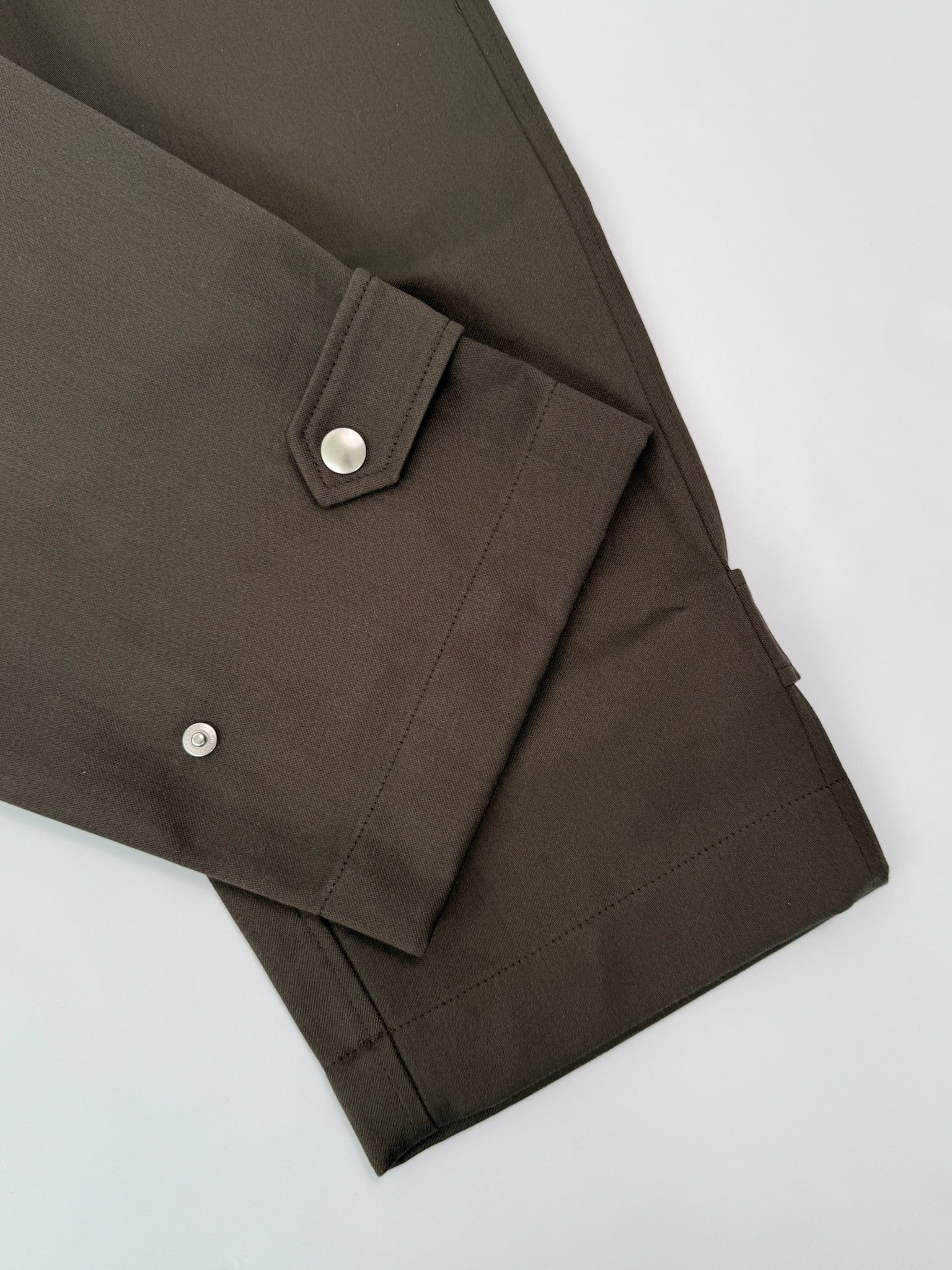 Pantaloni Marroni Con Dettagli A Fibbia