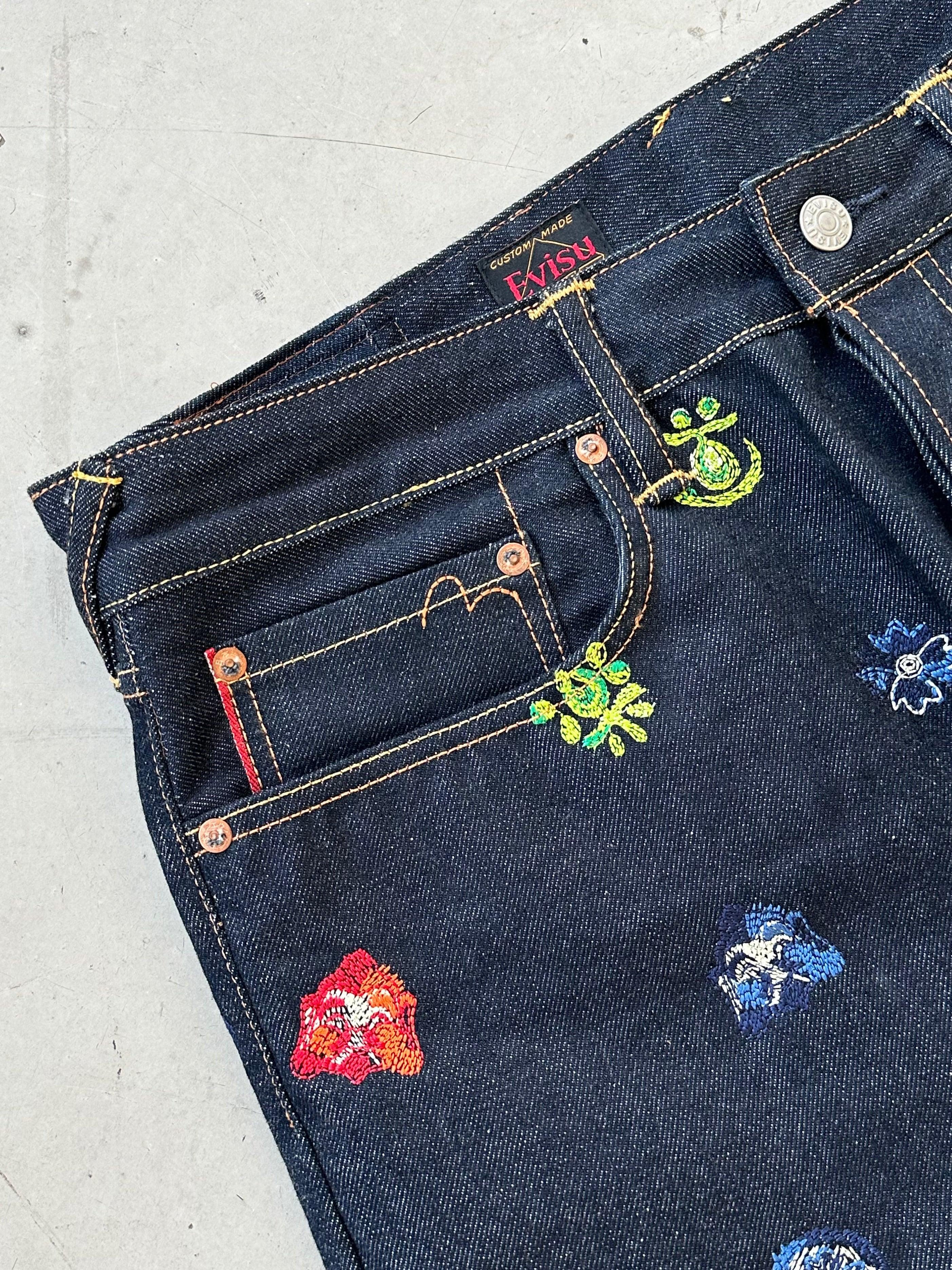 Embroidery Jeans