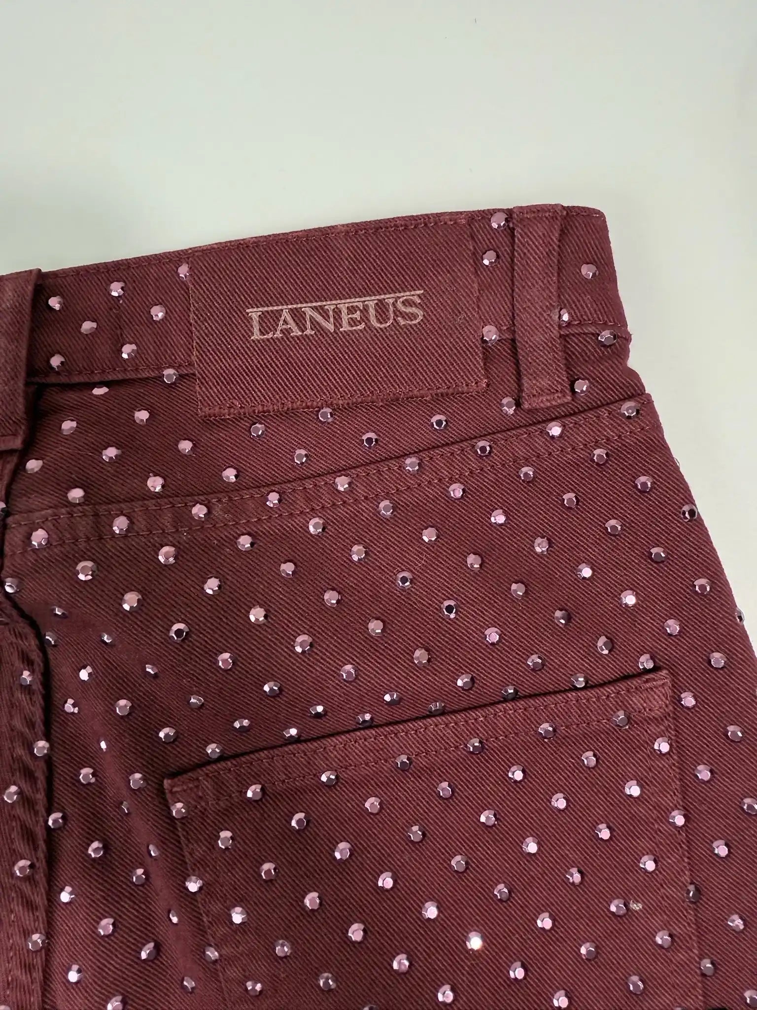 Jeans With Applied Studs