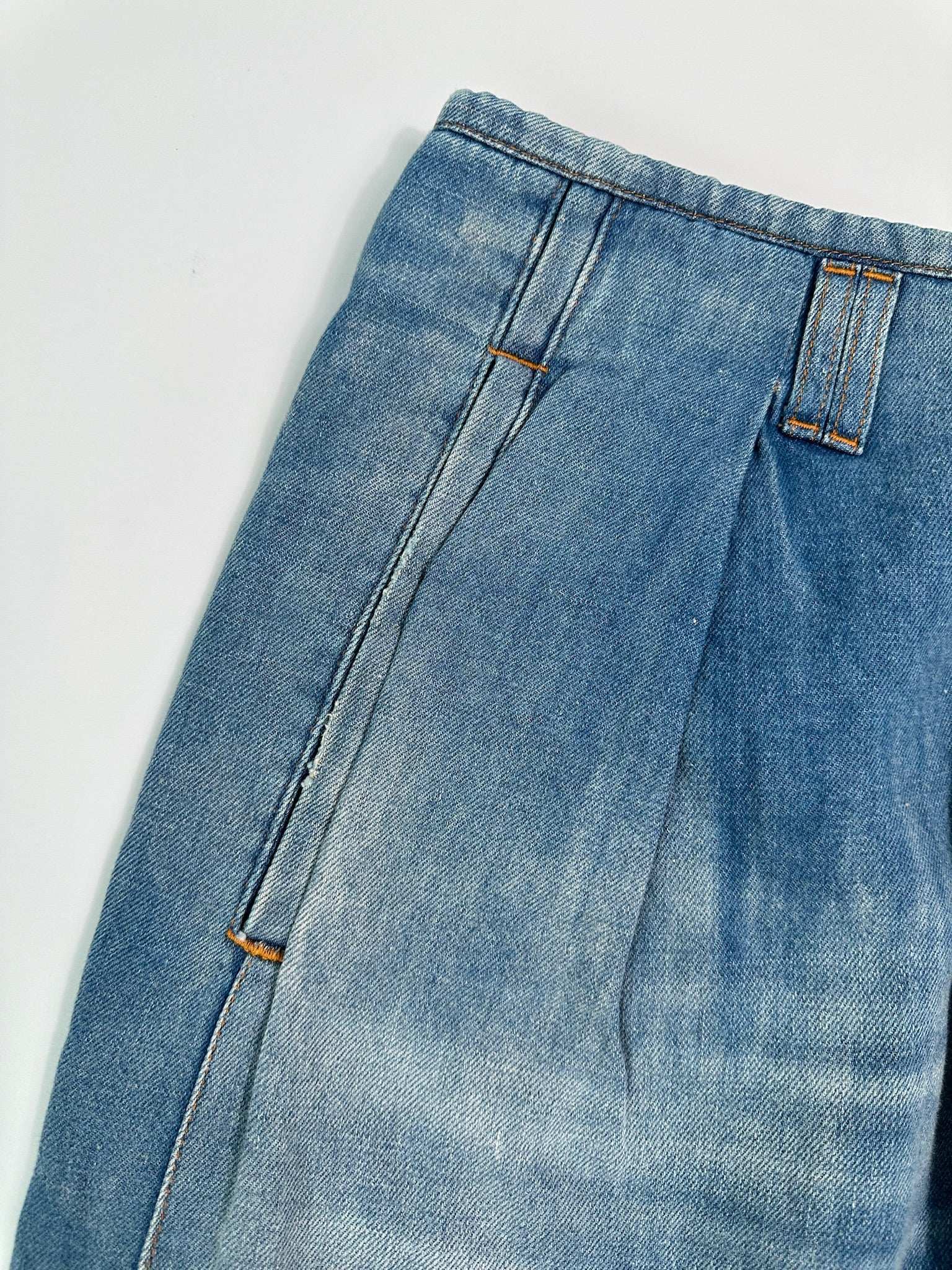Faded Denim Jeans