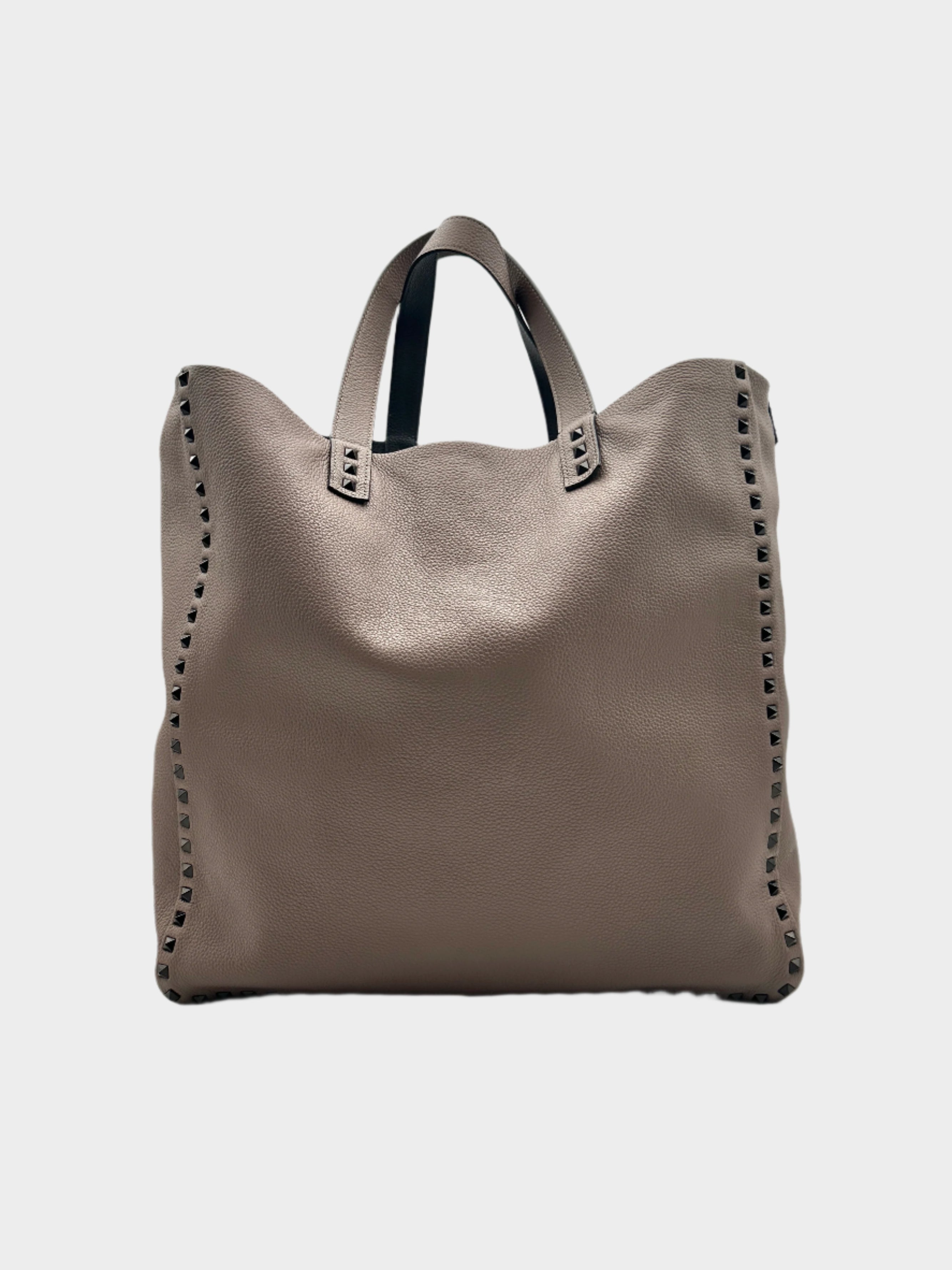Leather Double Tote Bag