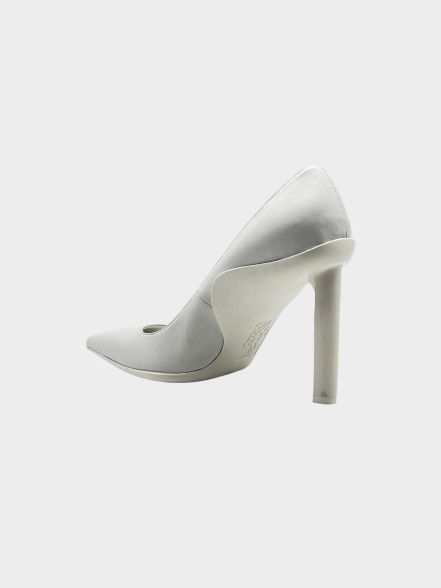 Décolleté Bianca In Pelle