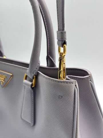 Borsa Prada In Pelle Saffiano Lavanda