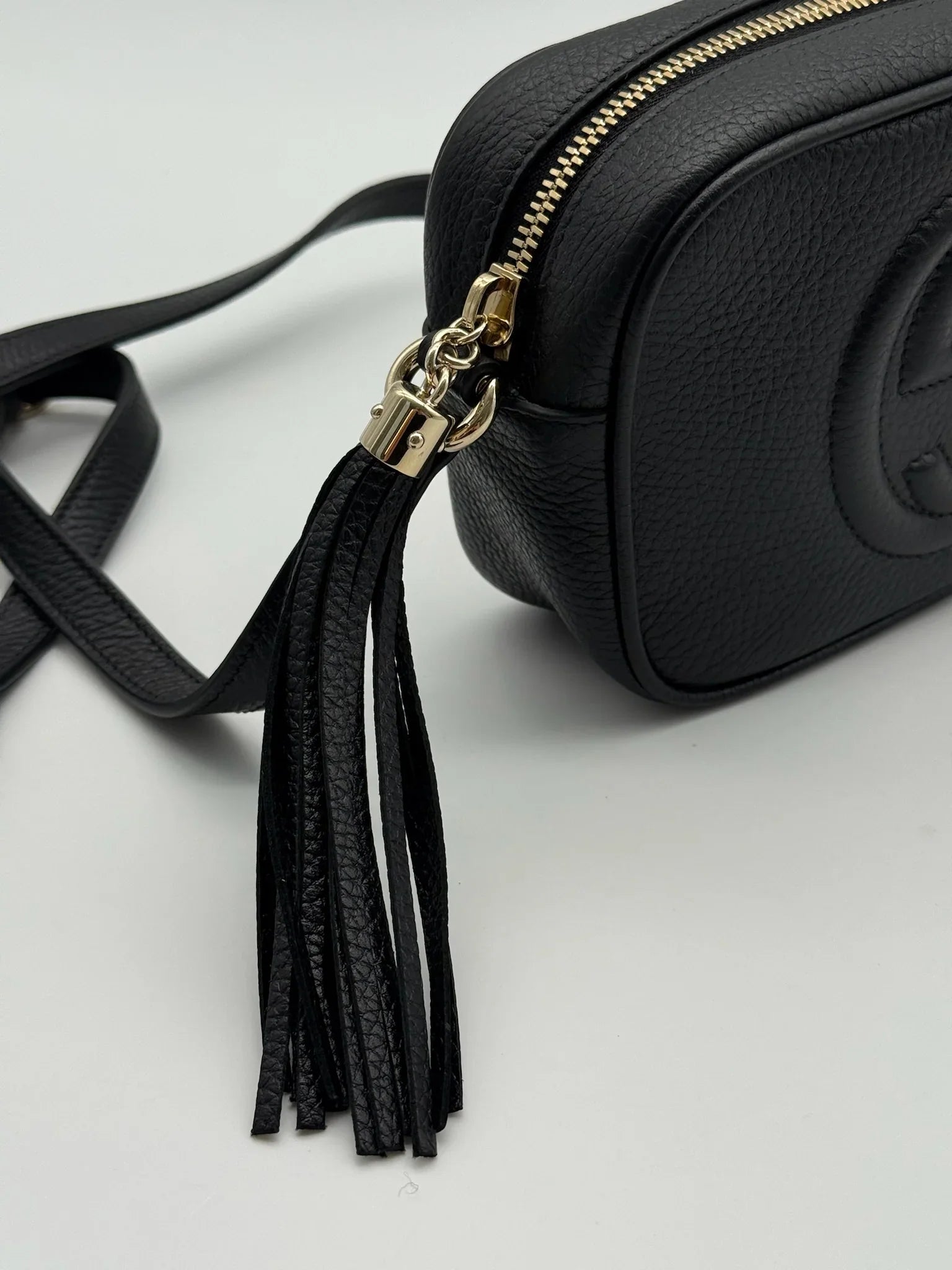 Borsa Soho Disco In Pelle Nera