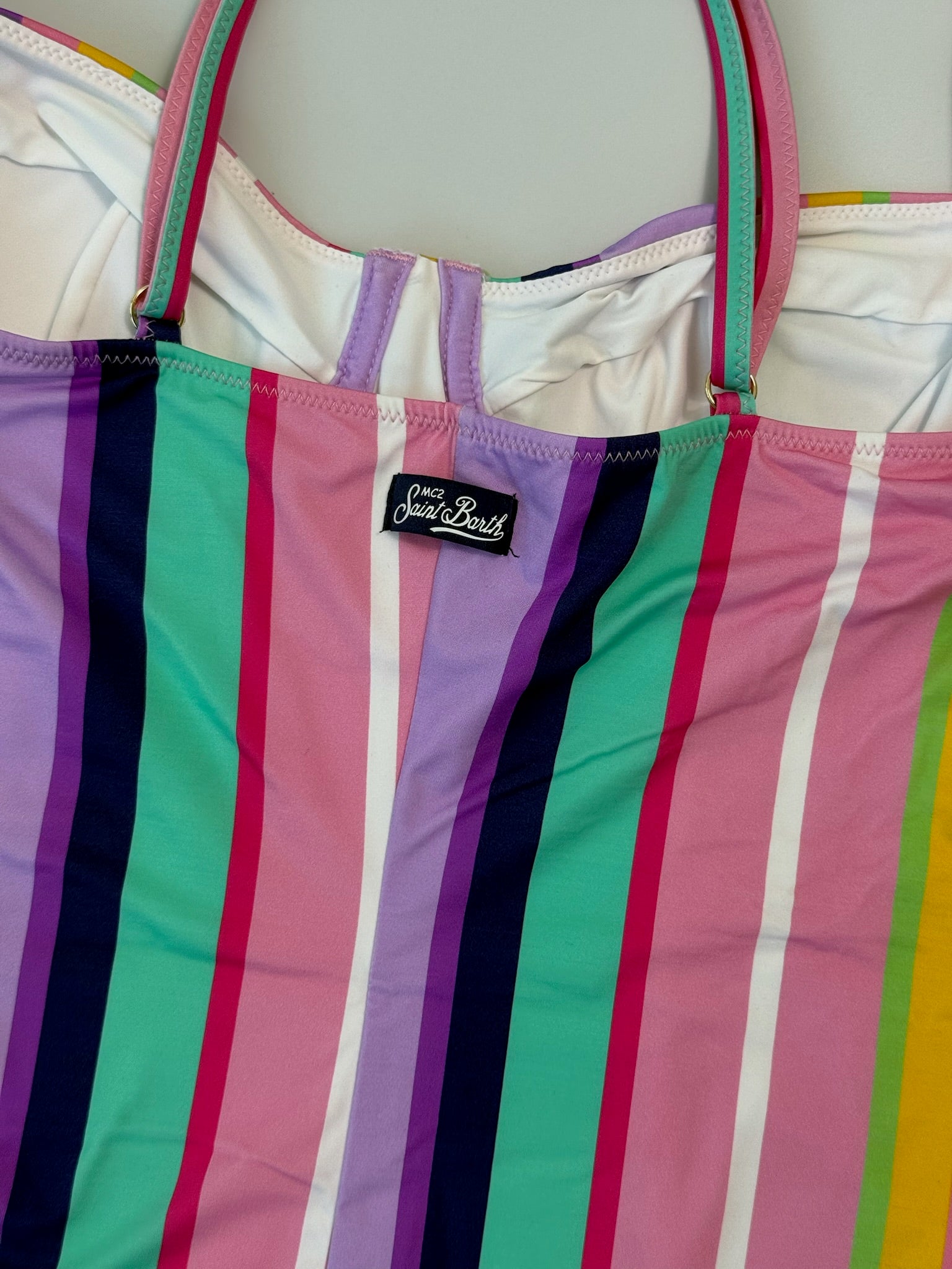 Costume Intero Margaret A Righe Multicolor