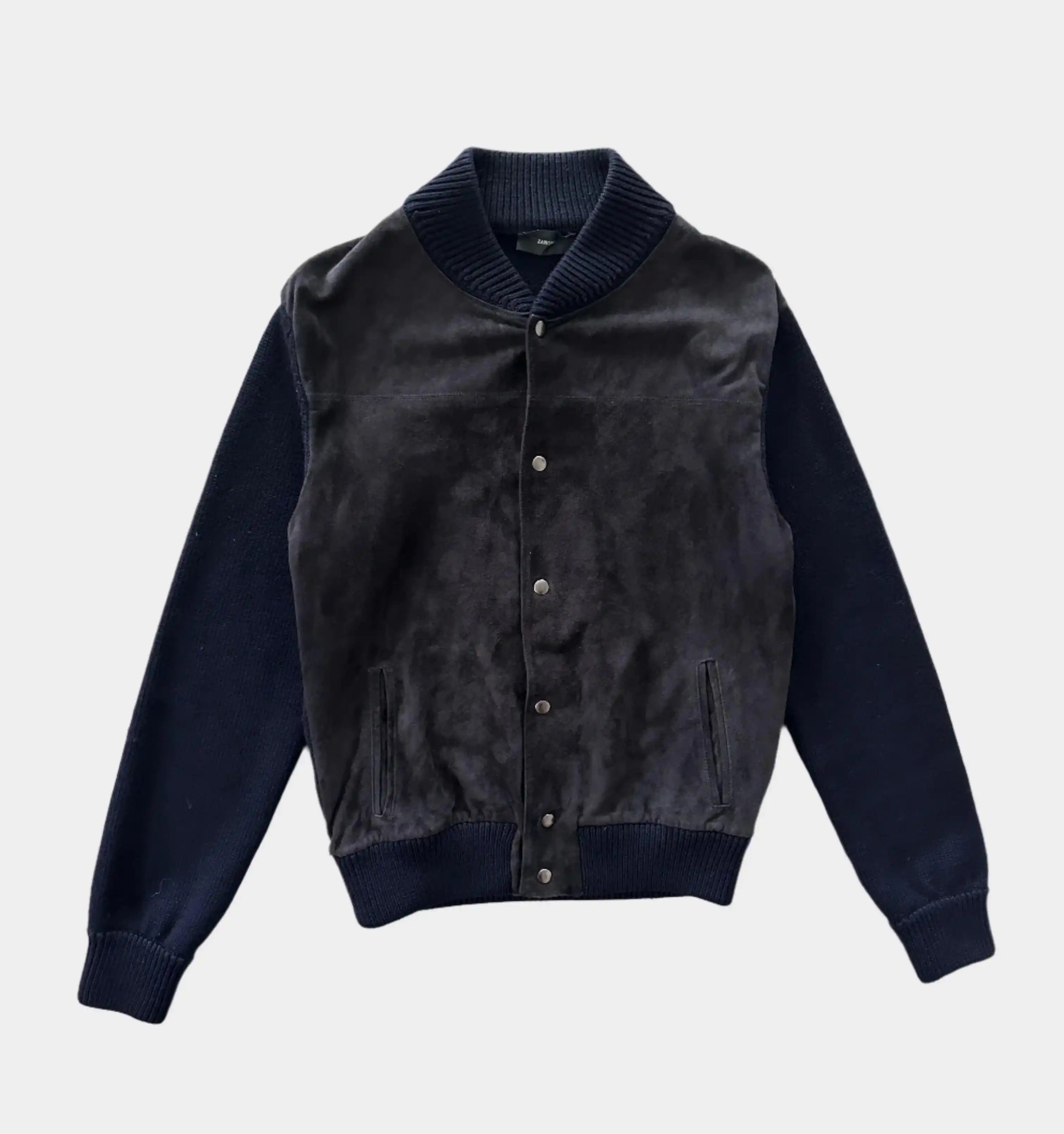Wool and Leather Jacket