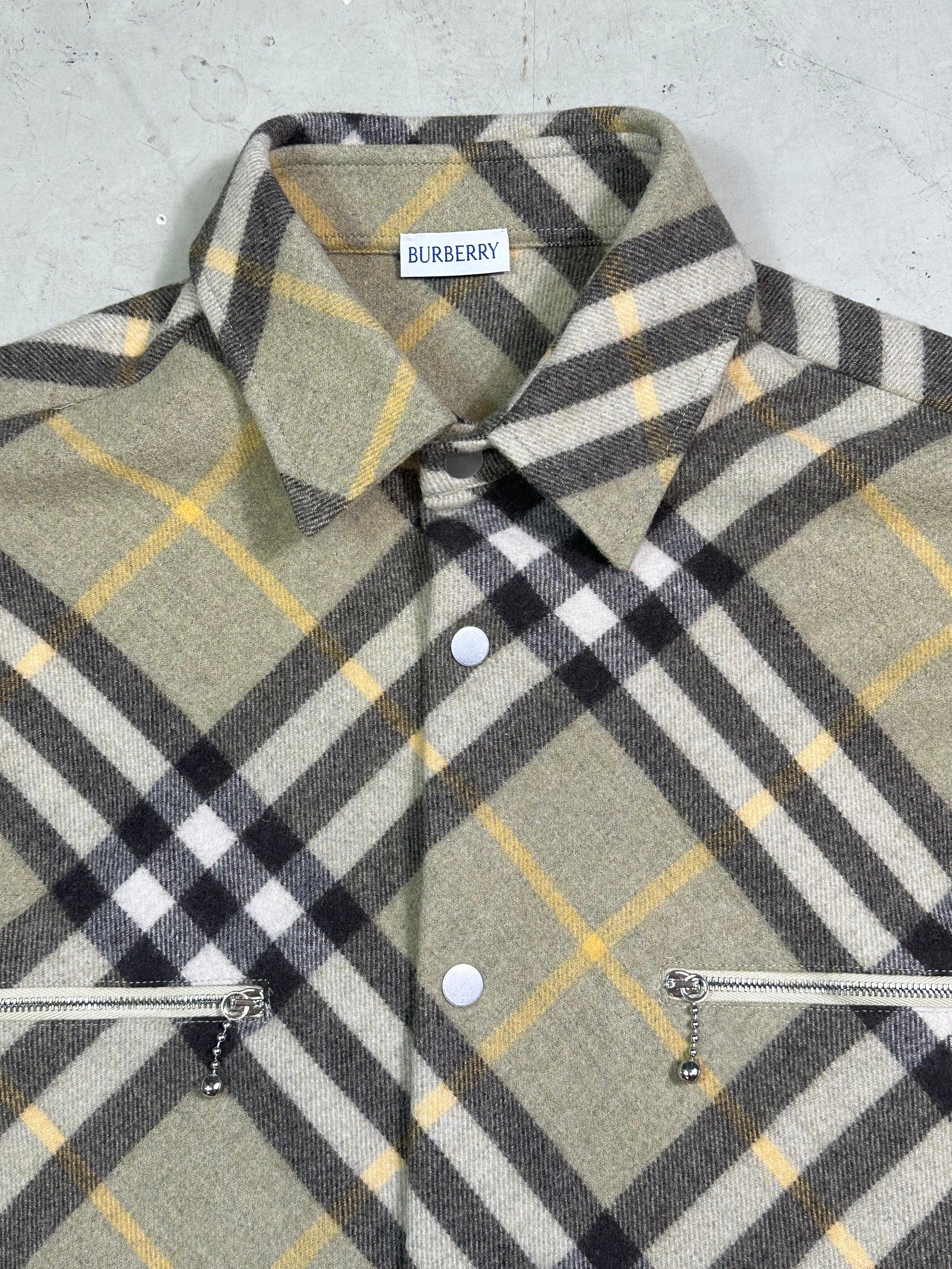 Wool Checked Jacket