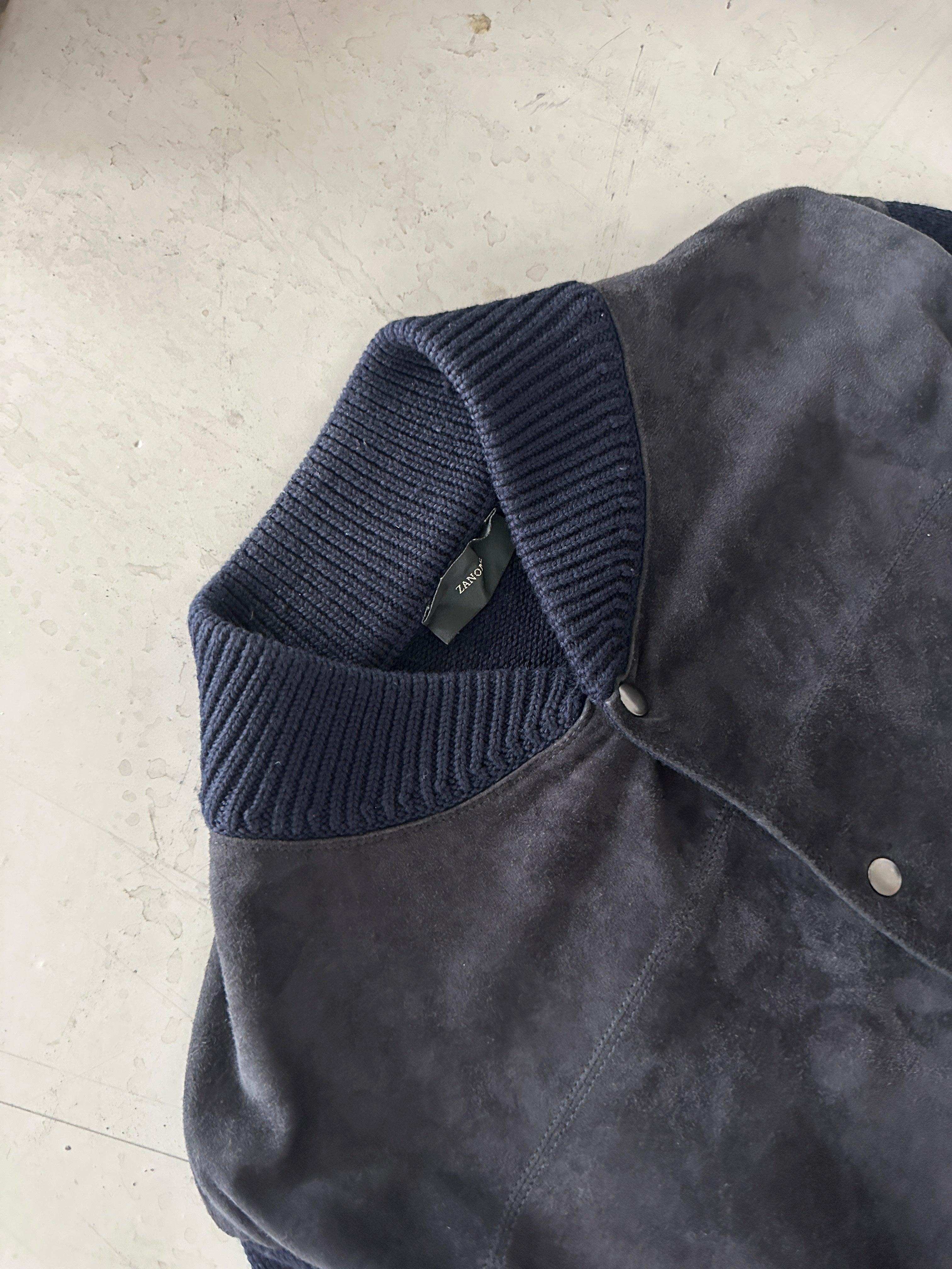 Wool and Leather Jacket