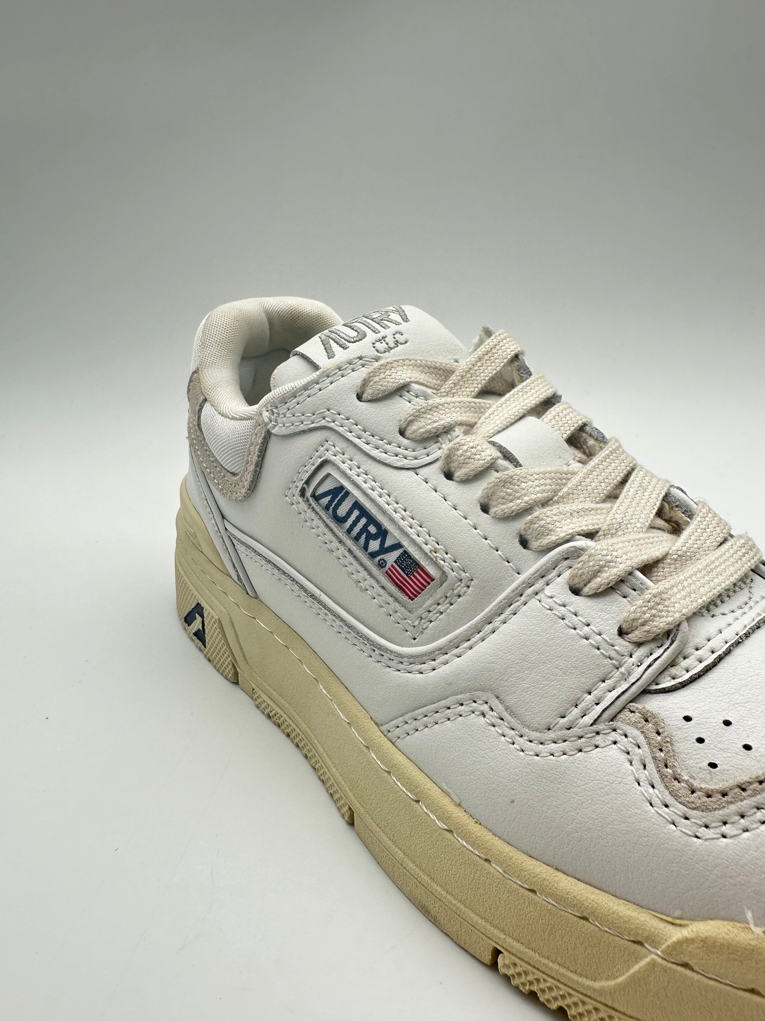 CLC White Low Sneakers