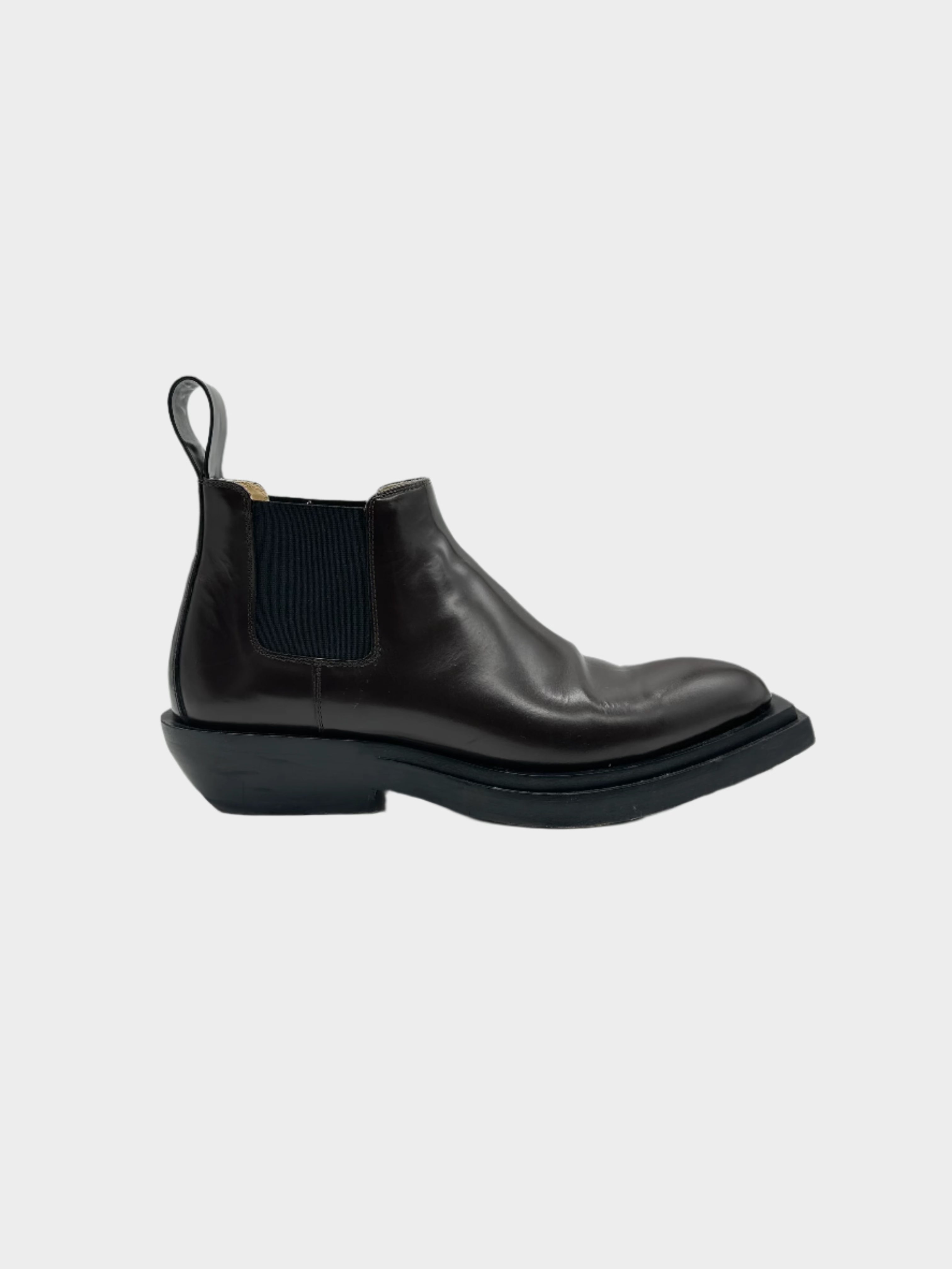 Brown Leather Ankle Boots