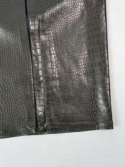 Crocodile Effect Skirt